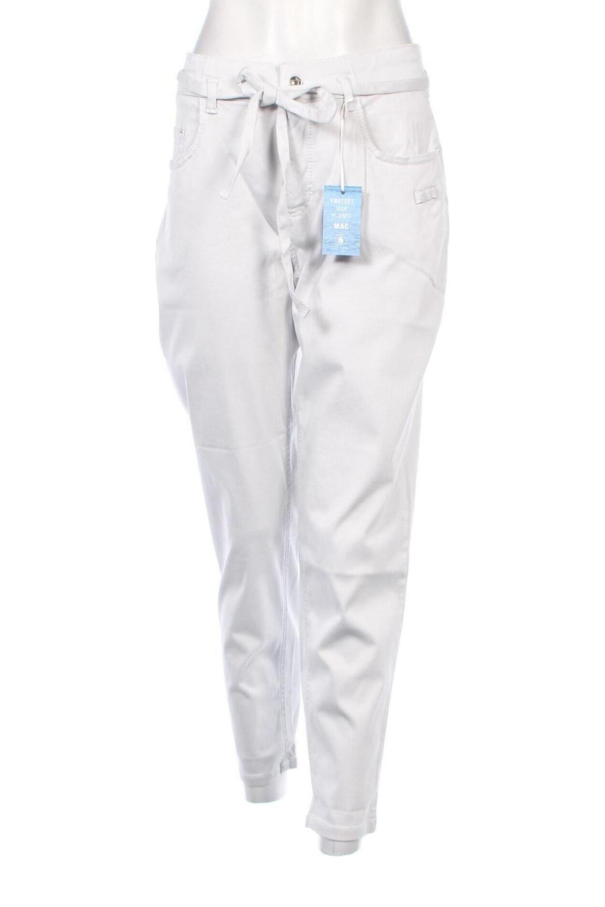 Дамски панталон Mac, Размер M, Цвят Сив, Цена 79,56 лв.