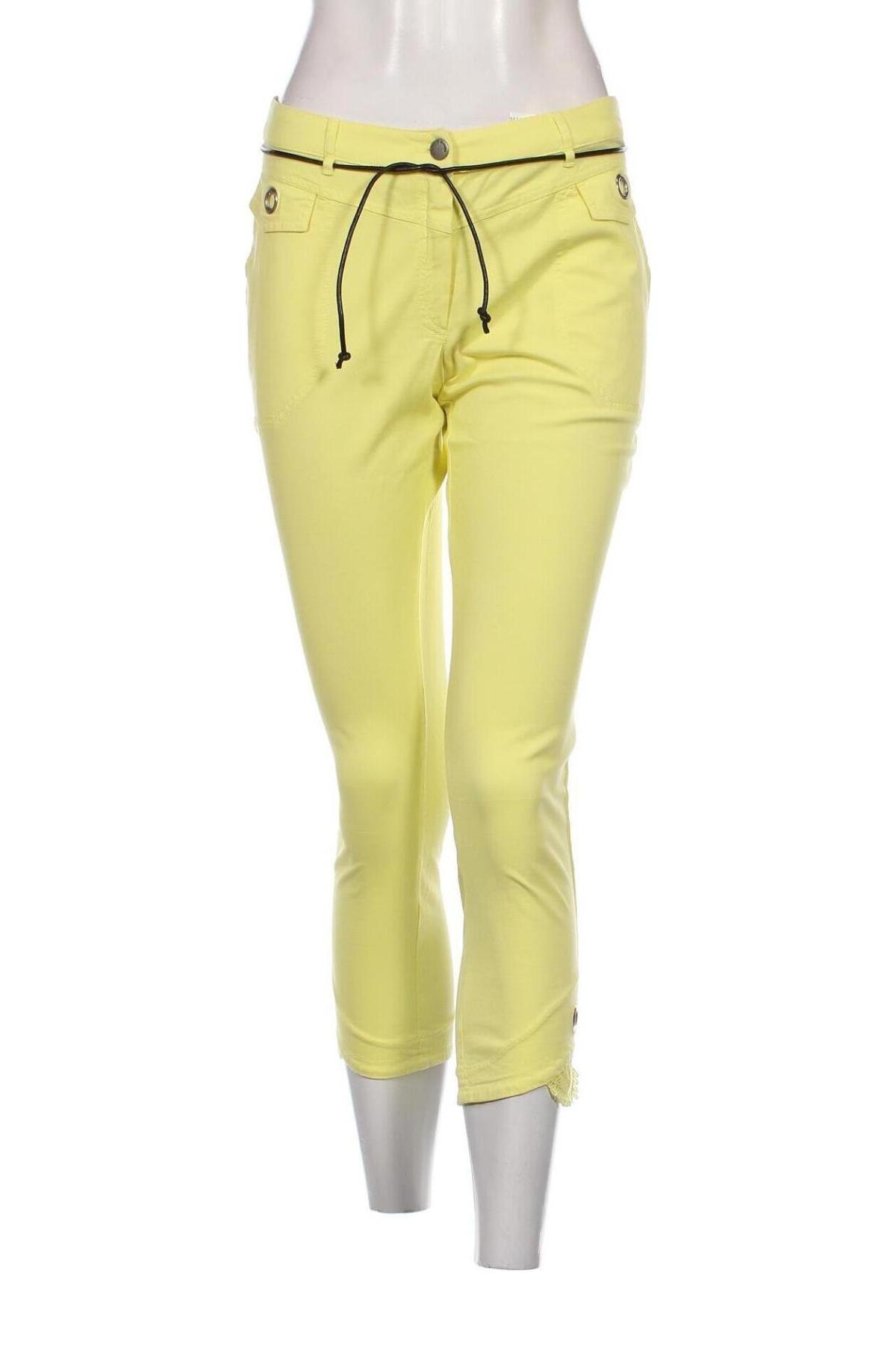 Pantaloni de femei Mado Et Les Autres, Mărime S, Culoare Galben, Preț 58,12 Lei