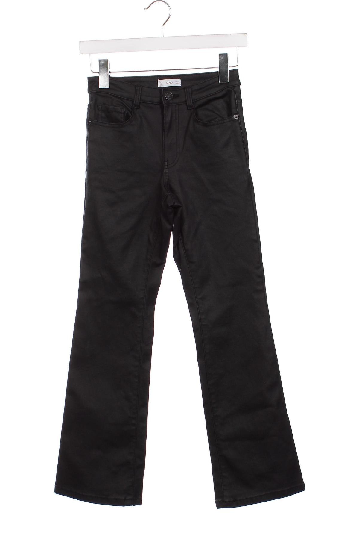 Дамски панталон Mango, Размер XS, Цвят Черен, Цена 10,23 лв.