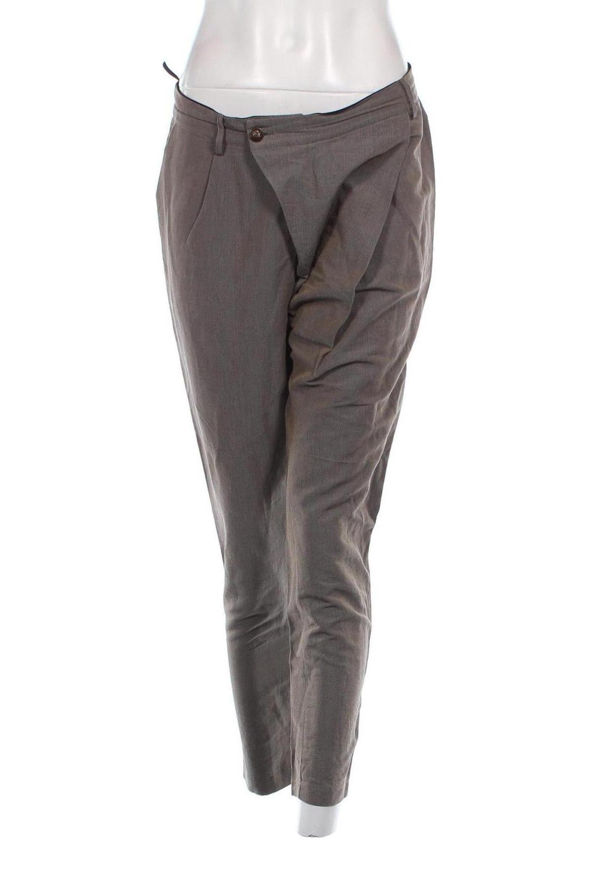 Дамски панталон Manila Grace, Размер L, Цвят Кафяв, Цена 51,84 лв.