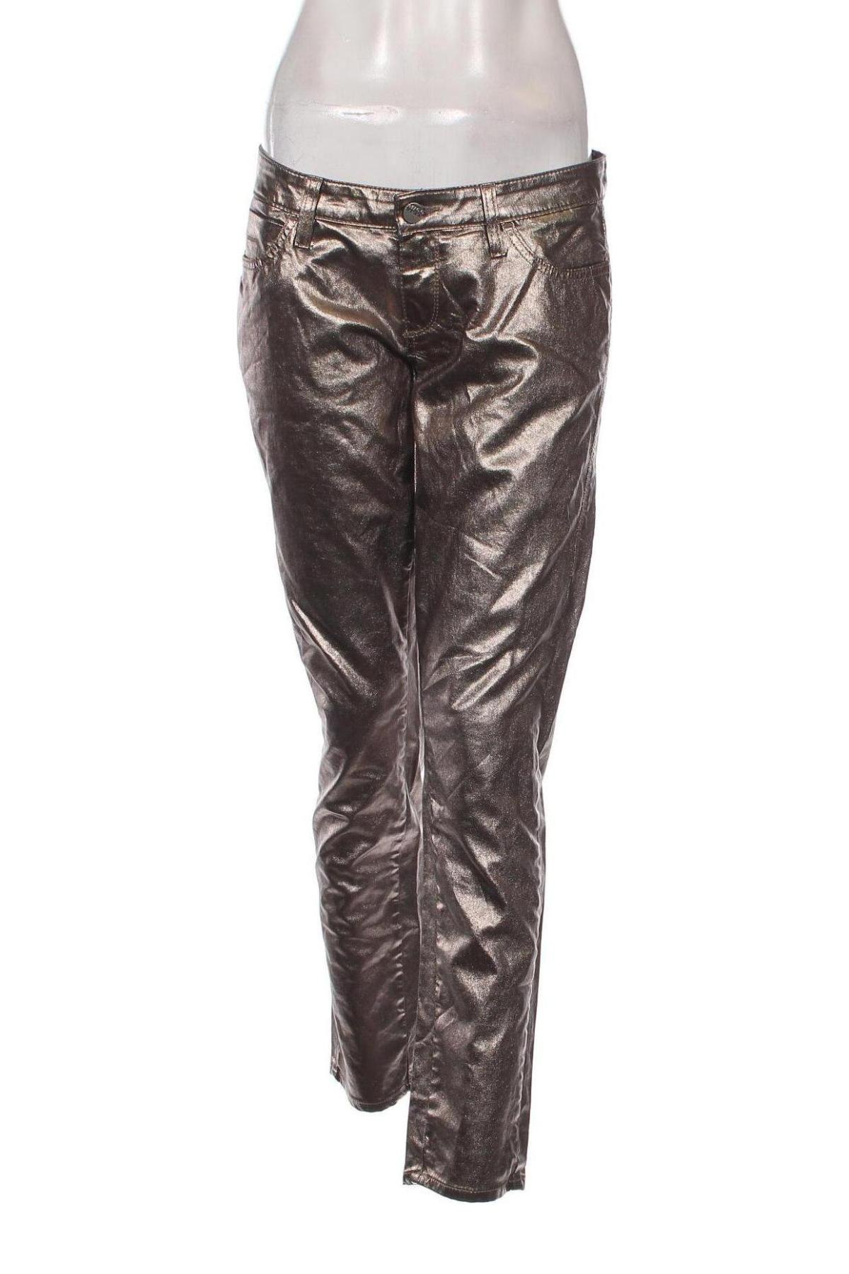 Pantaloni de femei Miss Sixty, Mărime M, Culoare Auriu, Preț 223,68 Lei