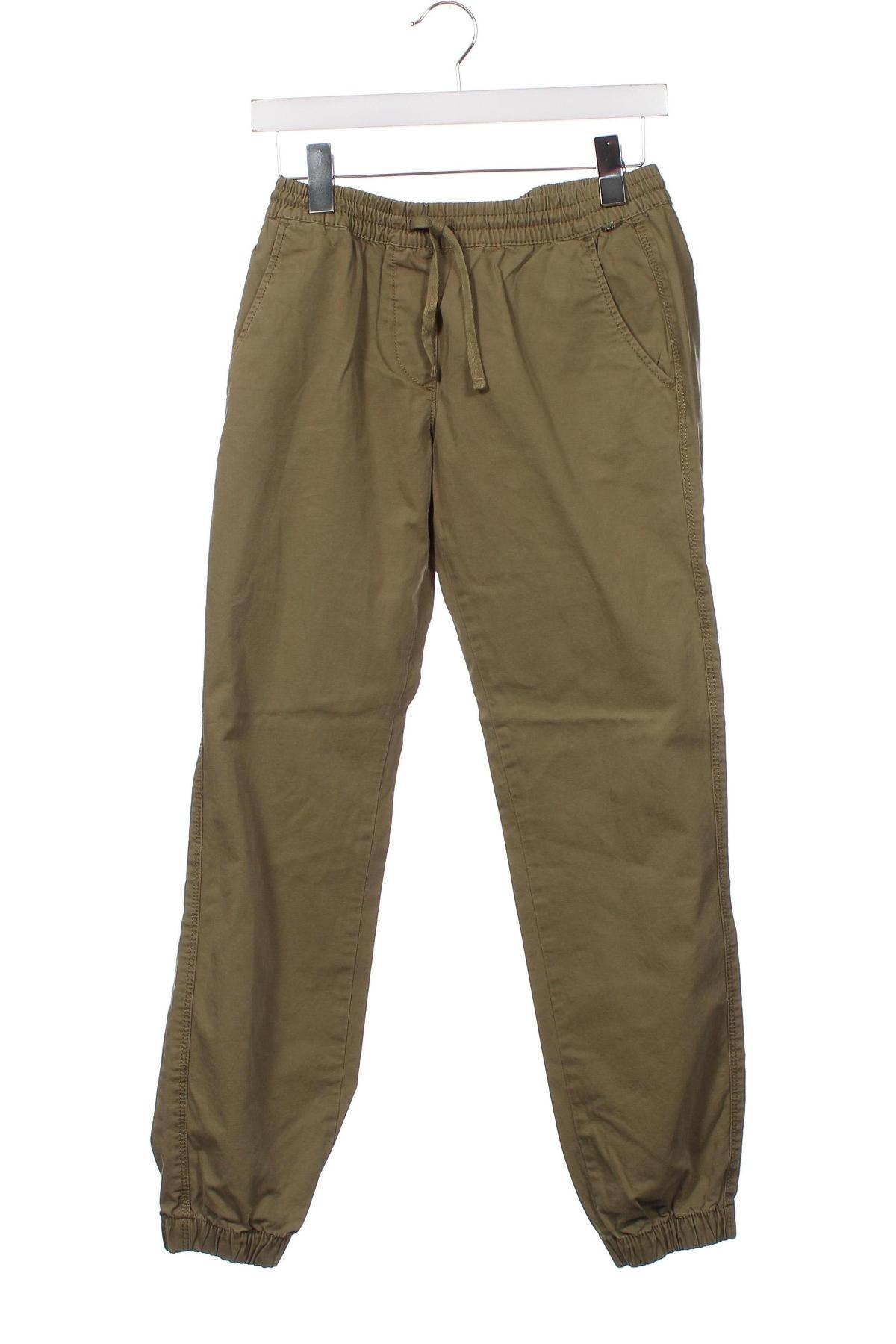 Дамски панталон Napapijri, Размер XS, Цвят Зелен, Цена 61,20 лв.
