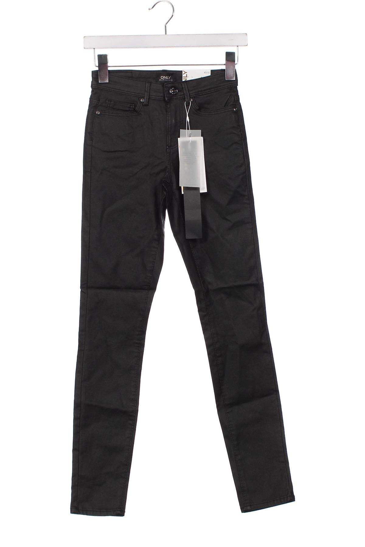 Γυναικείο παντελόνι ONLY, Μέγεθος XXS, Χρώμα Μαύρο, Τιμή 10,23 €