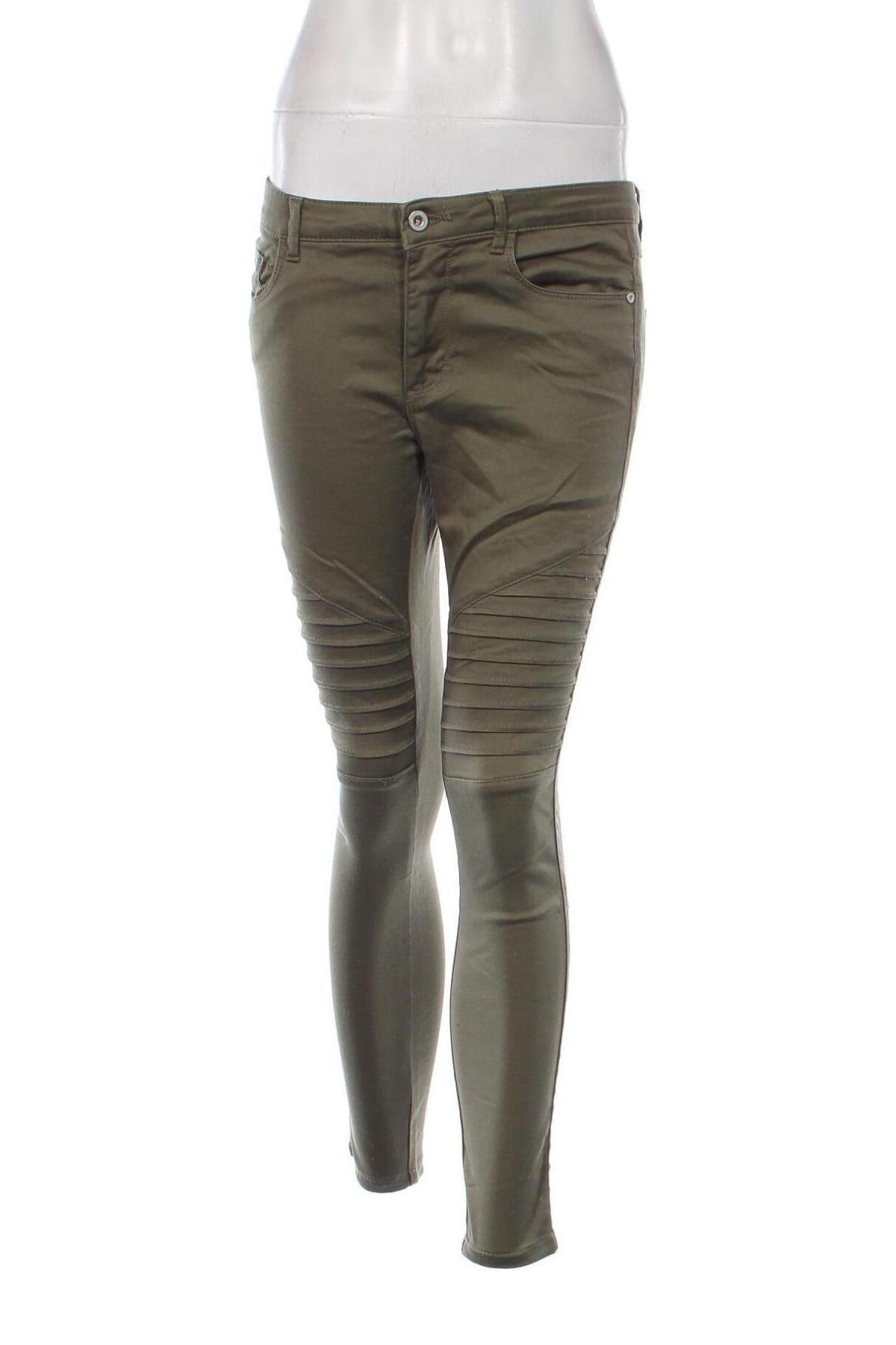 Дамски панталон ONLY, Размер L, Цвят Зелен, Цена 4,05 лв.