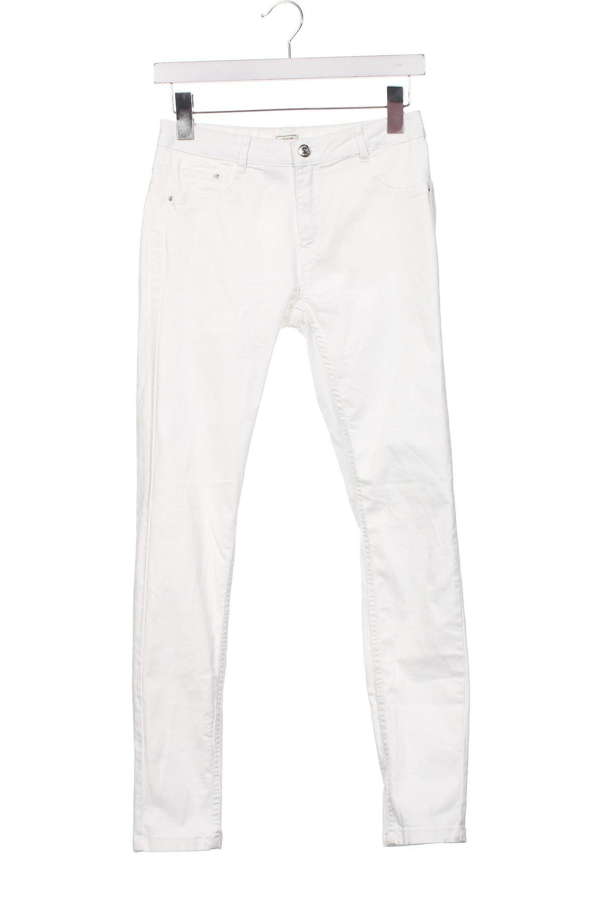 Дамски панталон Pimkie, Размер XS, Цвят Бял, Цена 13,05 лв.
