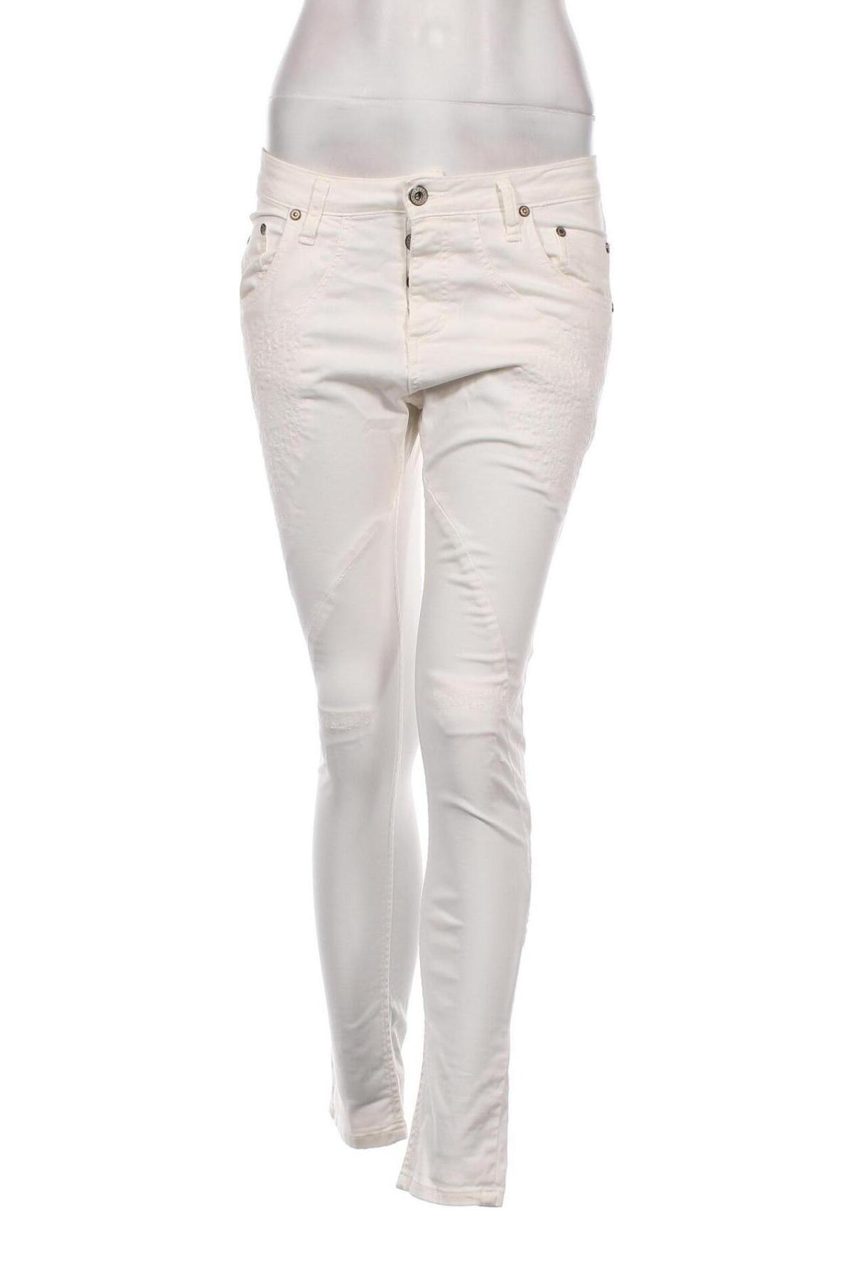 Γυναικείο παντελόνι Please, Μέγεθος XS, Χρώμα Λευκό, Τιμή 58,83 €