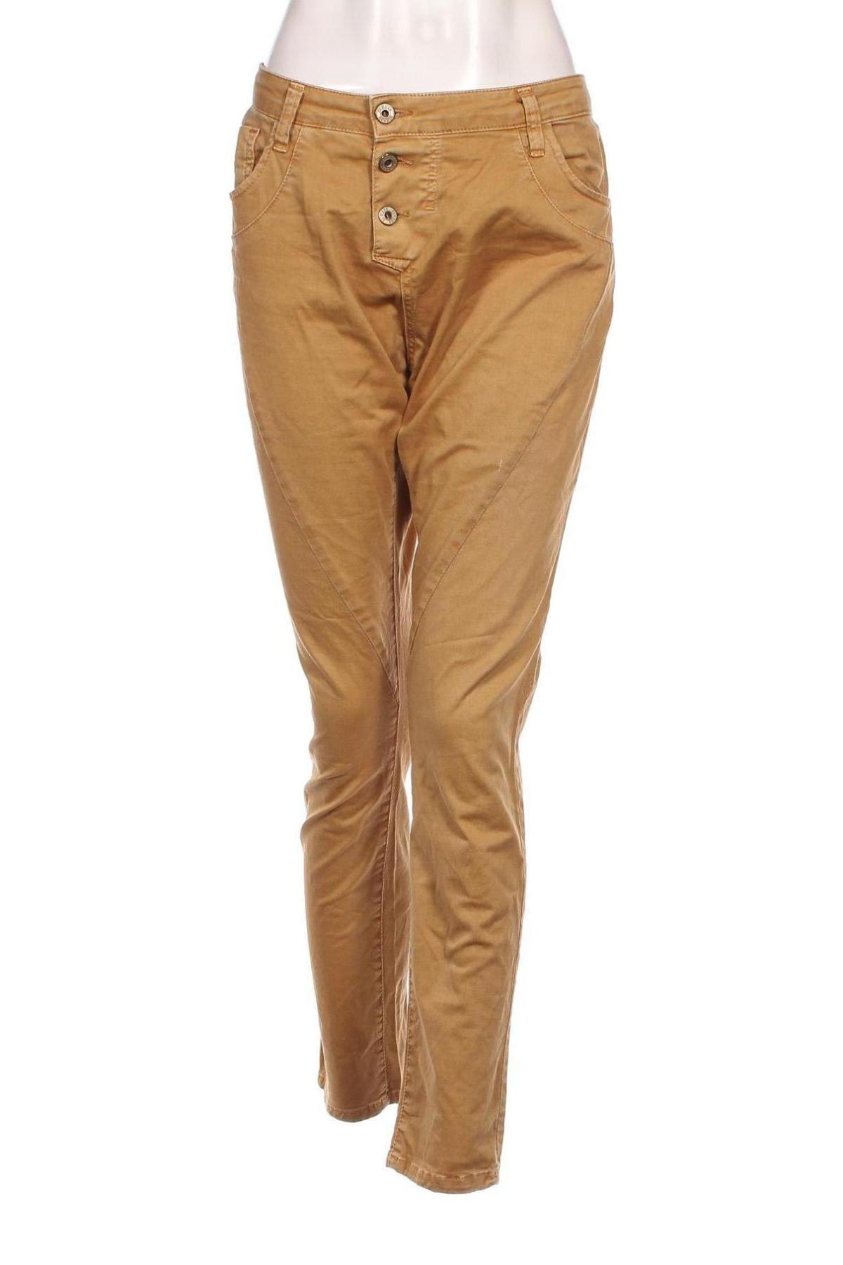 Pantaloni de femei Please, Mărime L, Culoare Bej, Preț 24,99 Lei