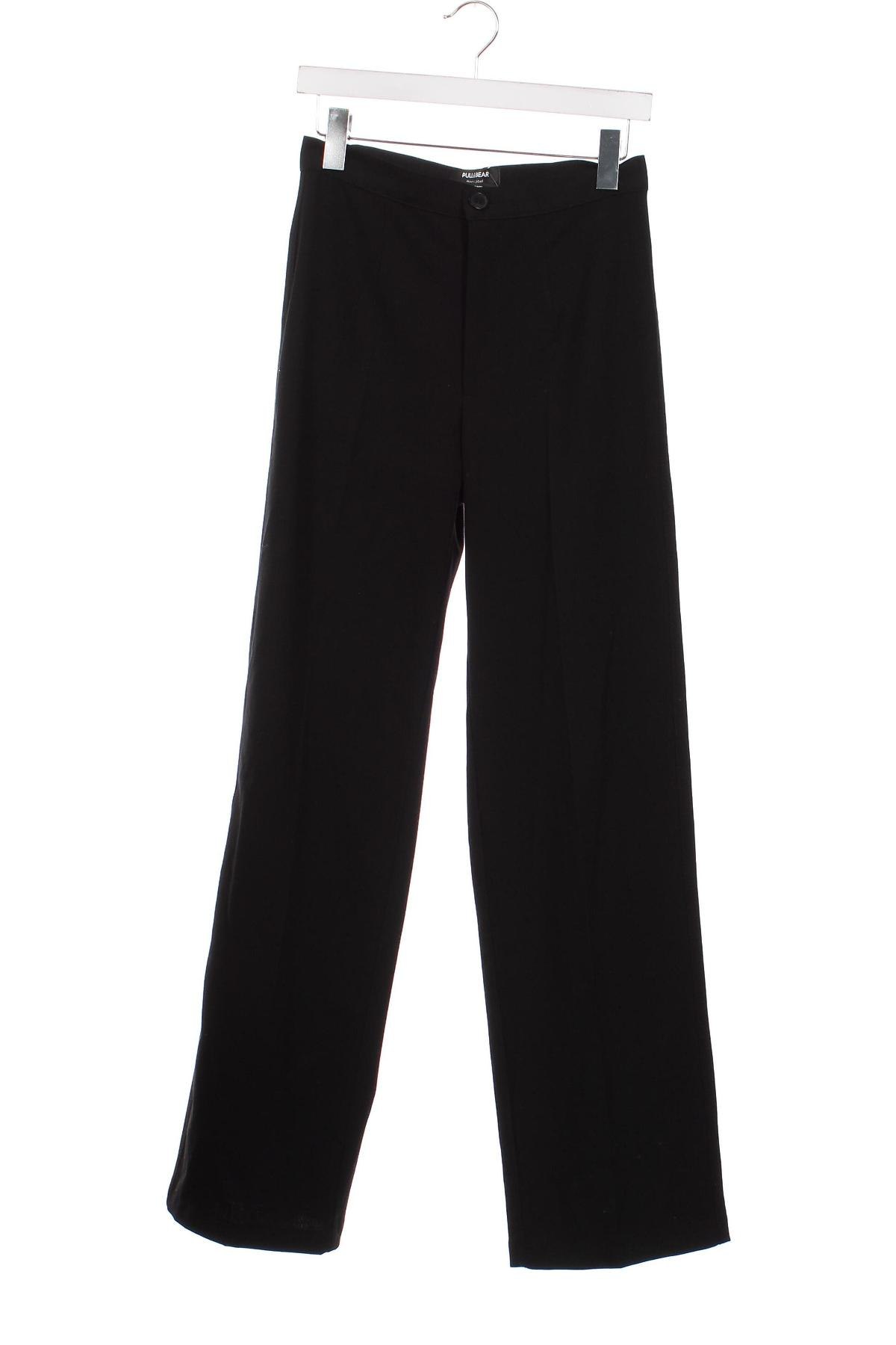 Pantaloni de femei Pull&Bear, Mărime XS, Culoare Verde, Preț 33,29 Lei
