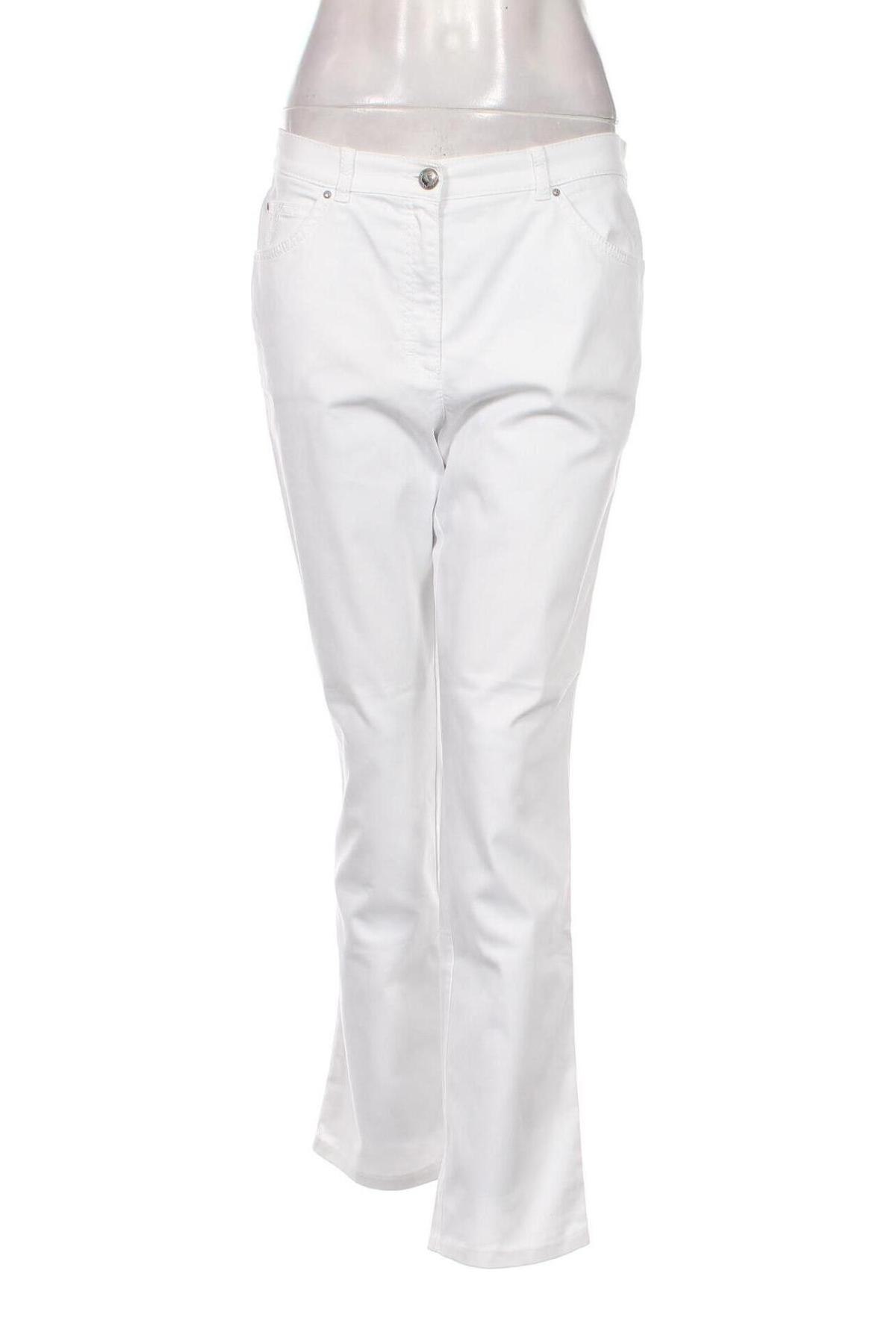 Дамски панталон Raphaela By Brax, Размер M, Цвят Бял, Цена 41,06 лв.