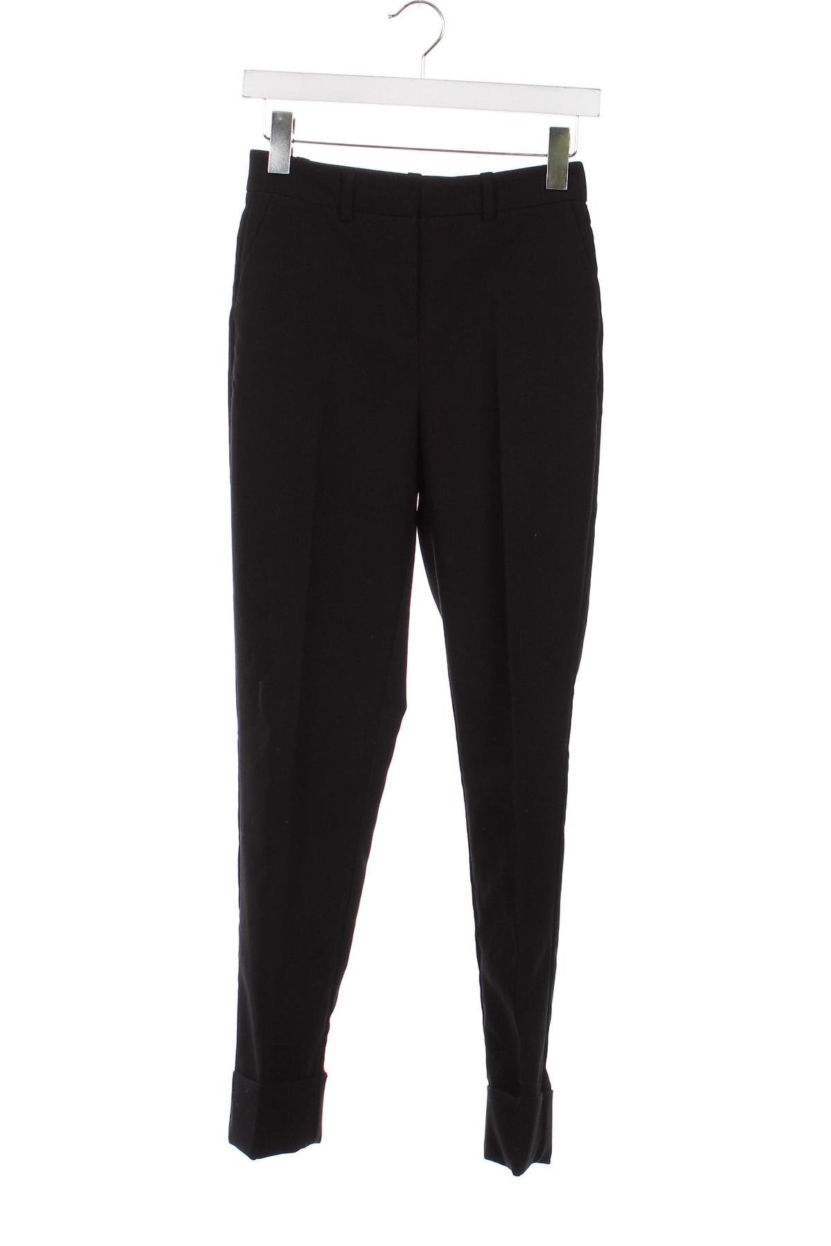 Дамски панталон Reserved, Размер XS, Цвят Черен, Цена 14,79 лв.