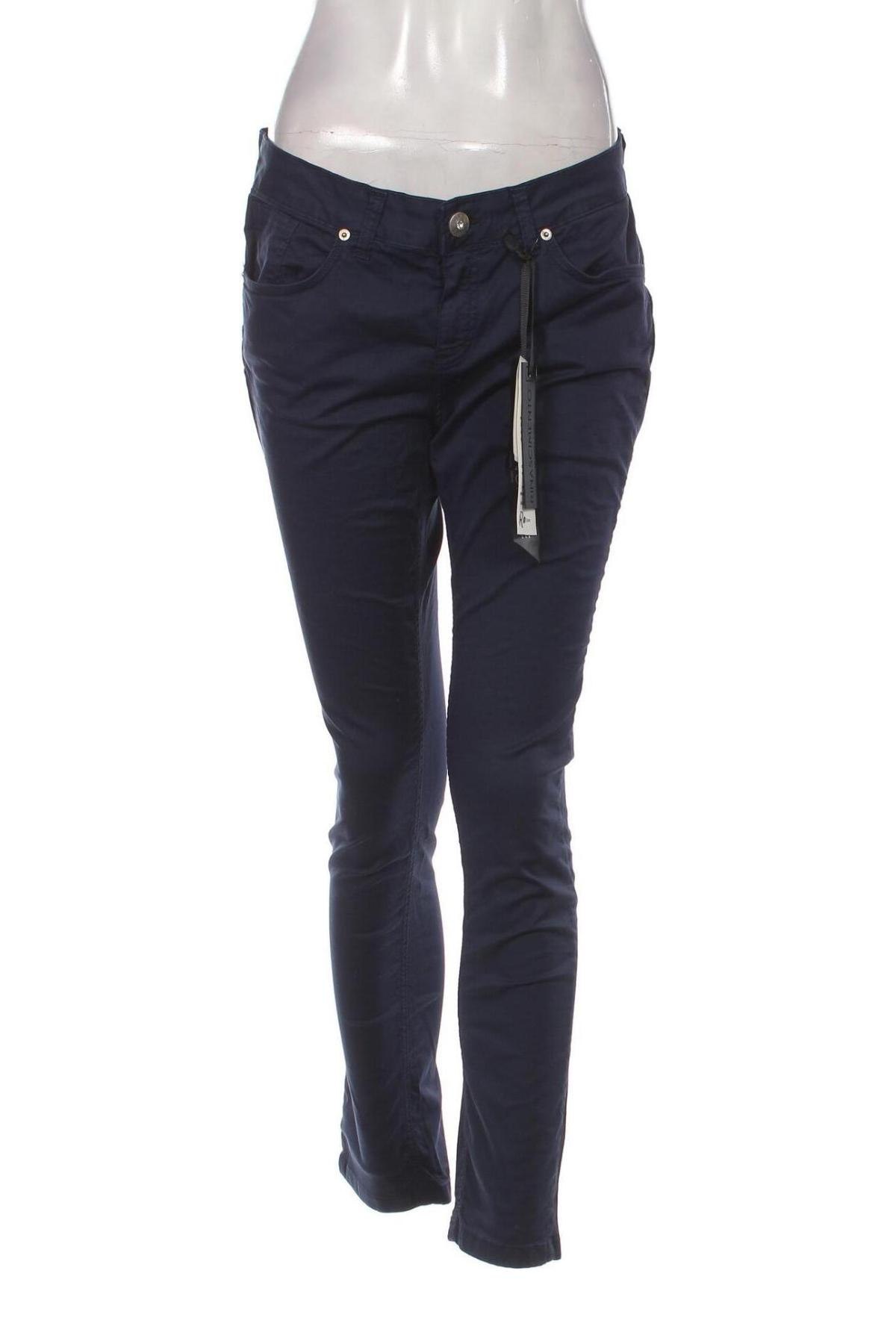 Damskie spodnie R Jeans by Rinascimento, Rozmiar XL, Kolor Niebieski, Cena 74,37 zł