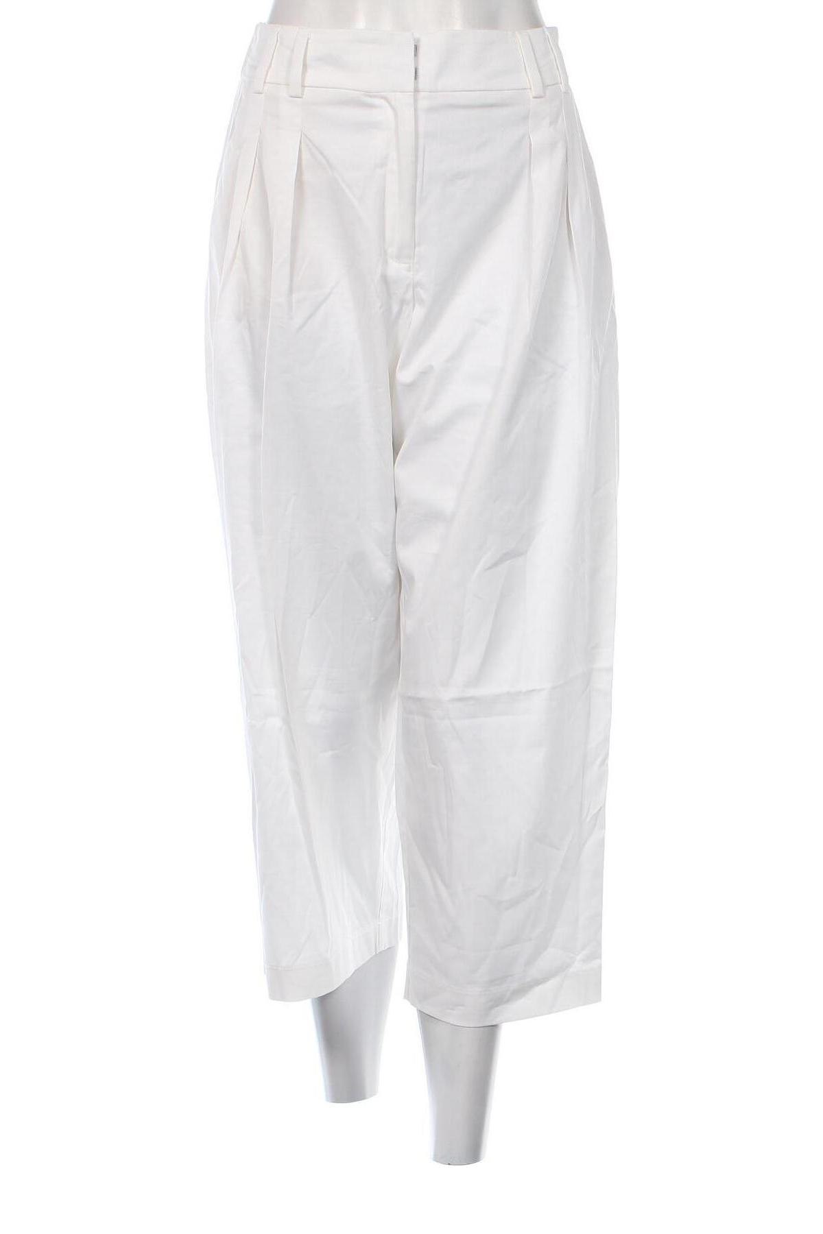 Дамски панталон S.Oliver, Размер S, Цвят Бял, Цена 21,39 лв.