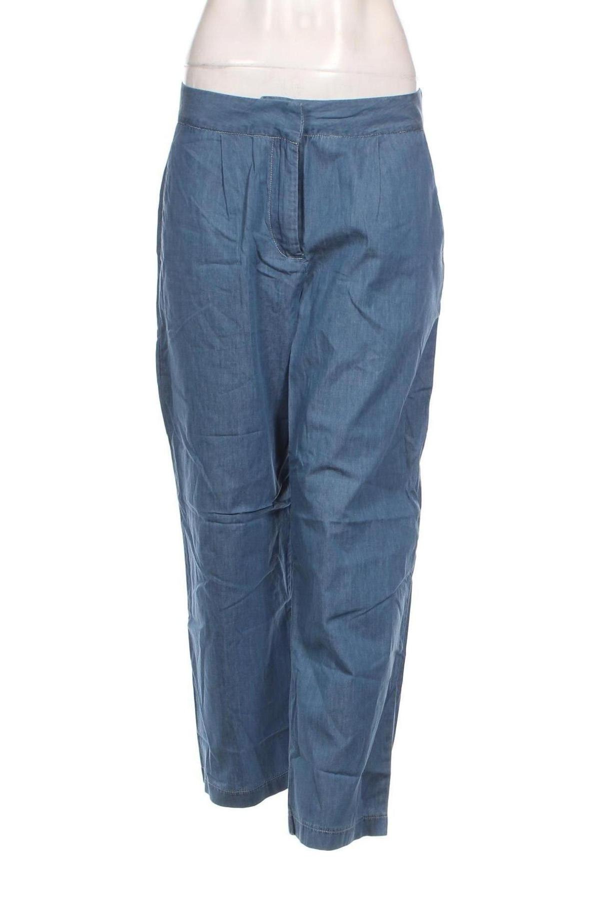 Дамски панталон SUNCOO, Размер M, Цвят Син, Цена 46,80 лв.