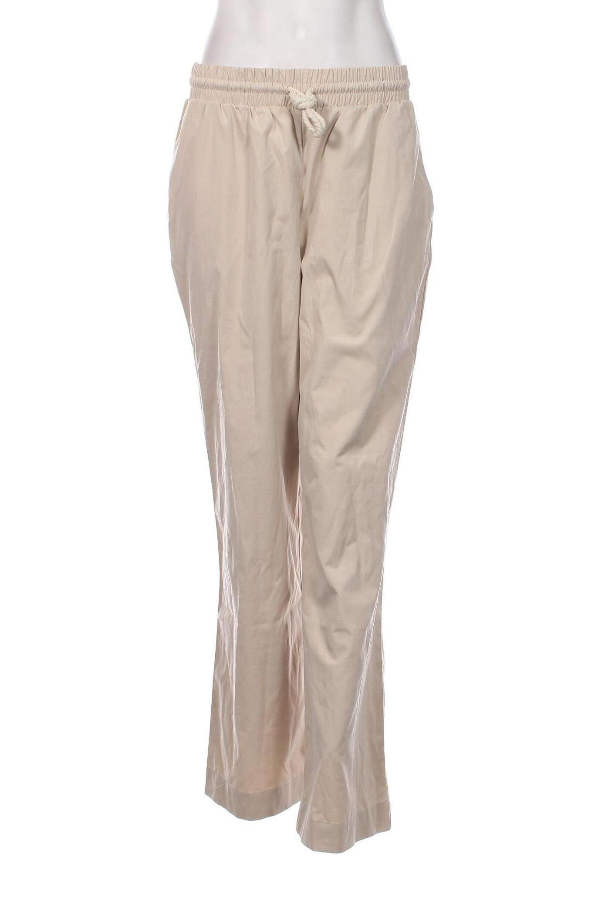 Pantaloni de femei Sinsay, Mărime M, Culoare Bej, Preț 29,34 Lei