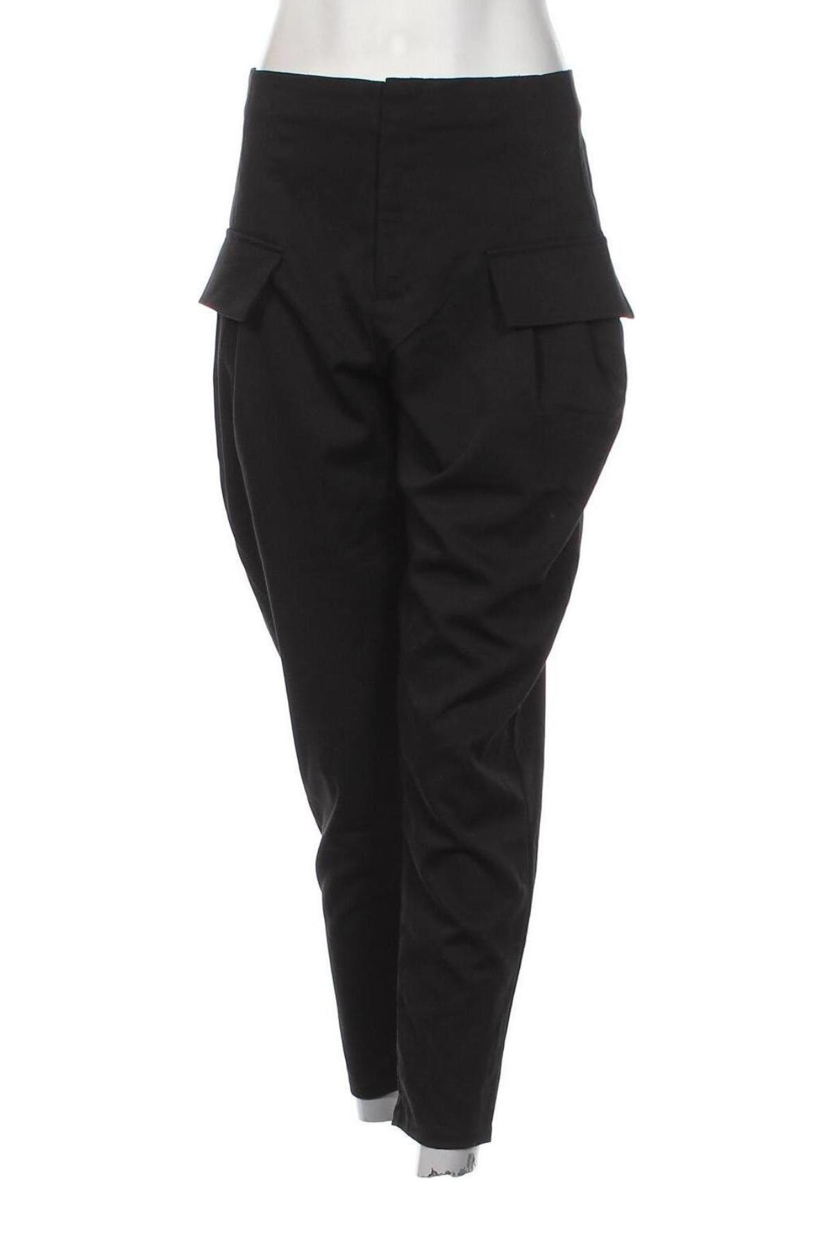Γυναικείο παντελόνι Sinsay, Μέγεθος M, Χρώμα Μαύρο, Τιμή 13,14 €