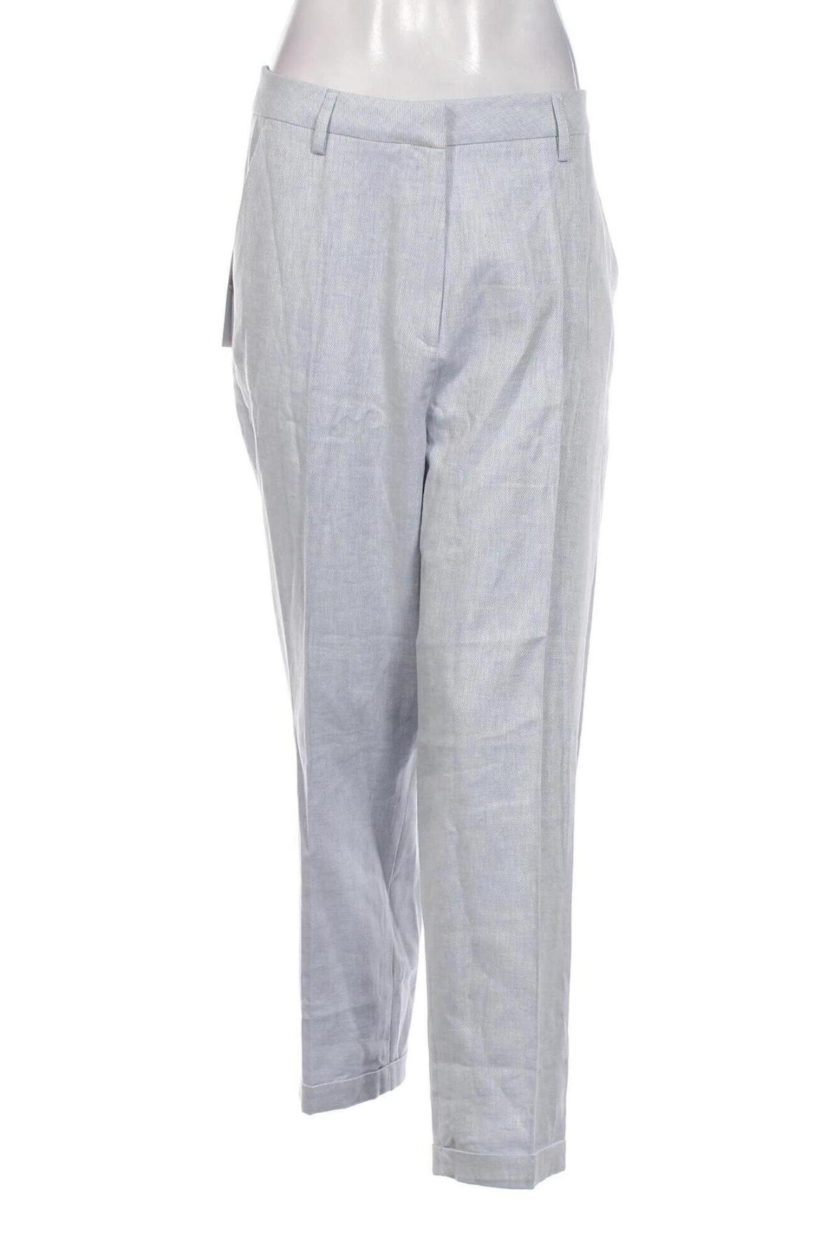 Дамски панталон Sisley, Размер L, Цвят Син, Цена 84,24 лв.