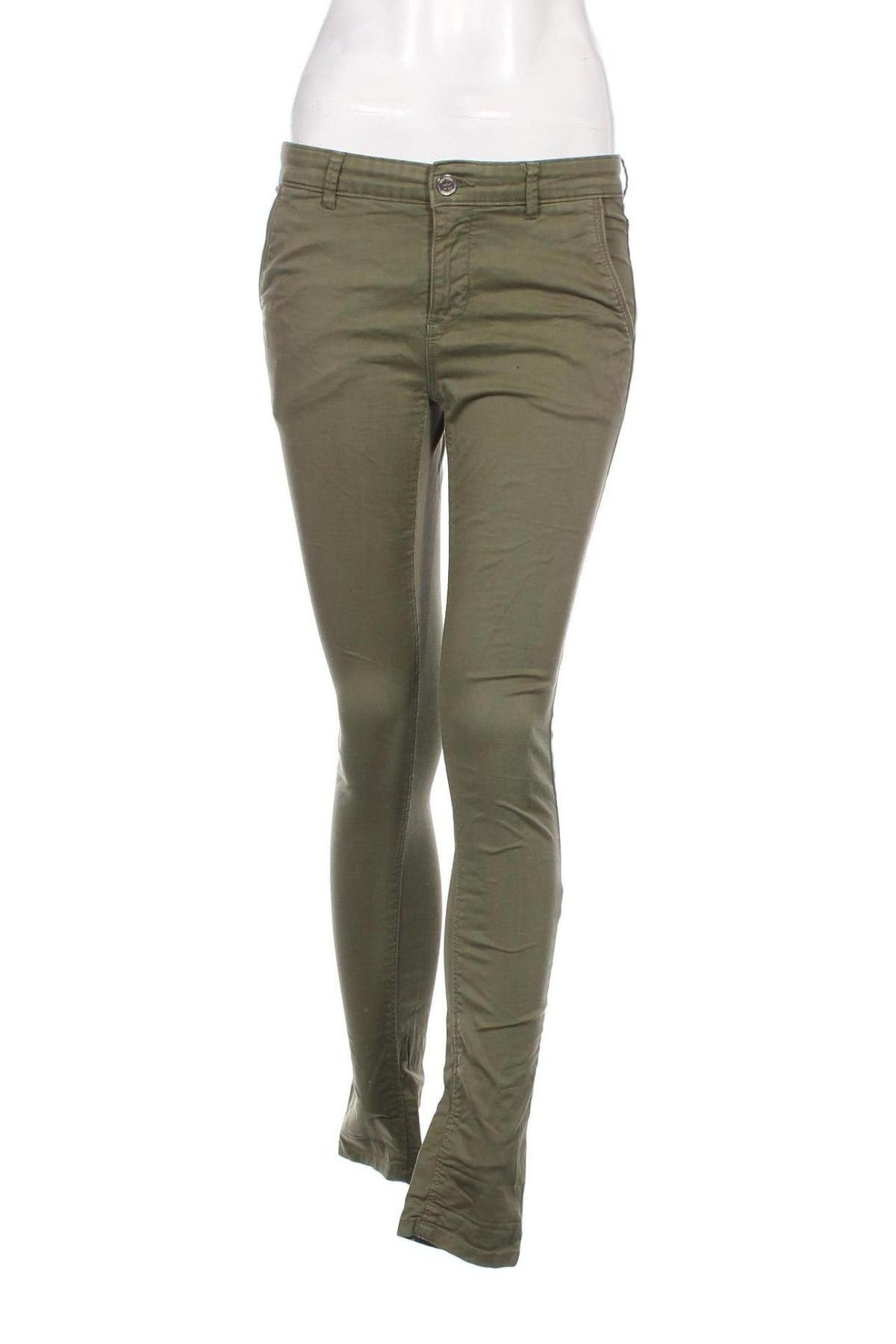 Γυναικείο παντελόνι Springfield, Μέγεθος S, Χρώμα Πράσινο, Τιμή 6,10 €