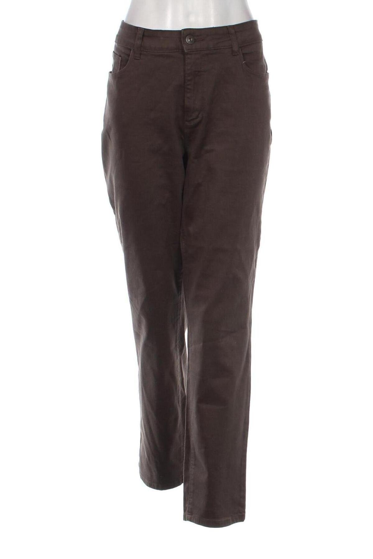 Дамски панталон Stooker, Размер XXL, Цвят Кафяв, Цена 11,02 лв.