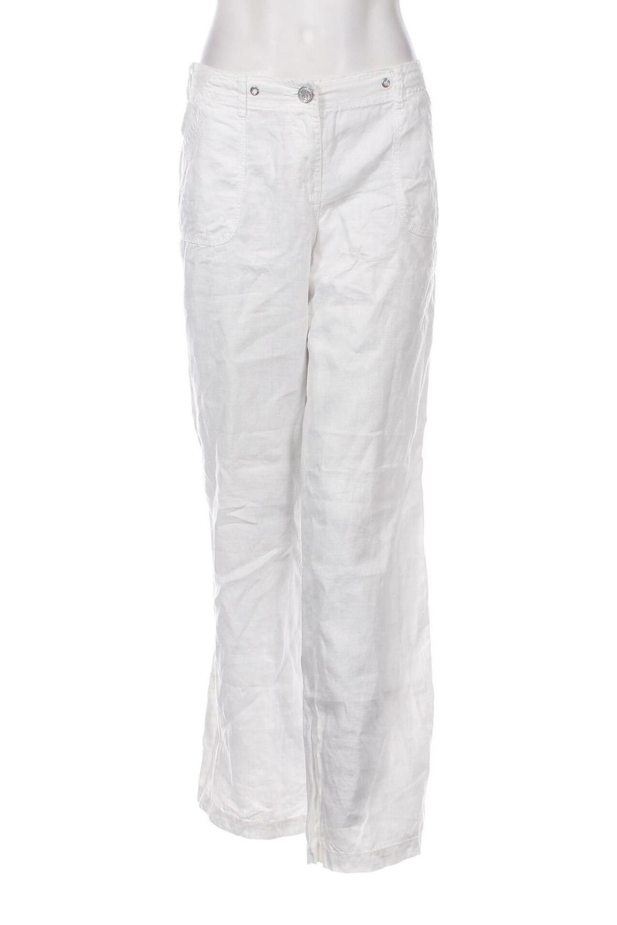 Damskie spodnie Street One, Rozmiar L, Kolor Biały, Cena 94,25 zł