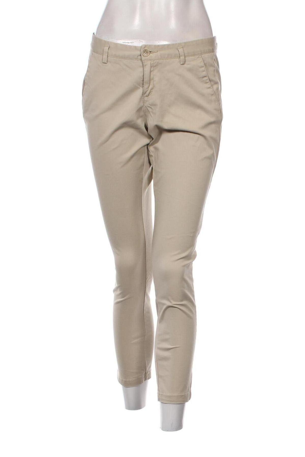 Pantaloni de femei United Colors Of Benetton, Mărime M, Culoare Bej, Preț 32,37 Lei