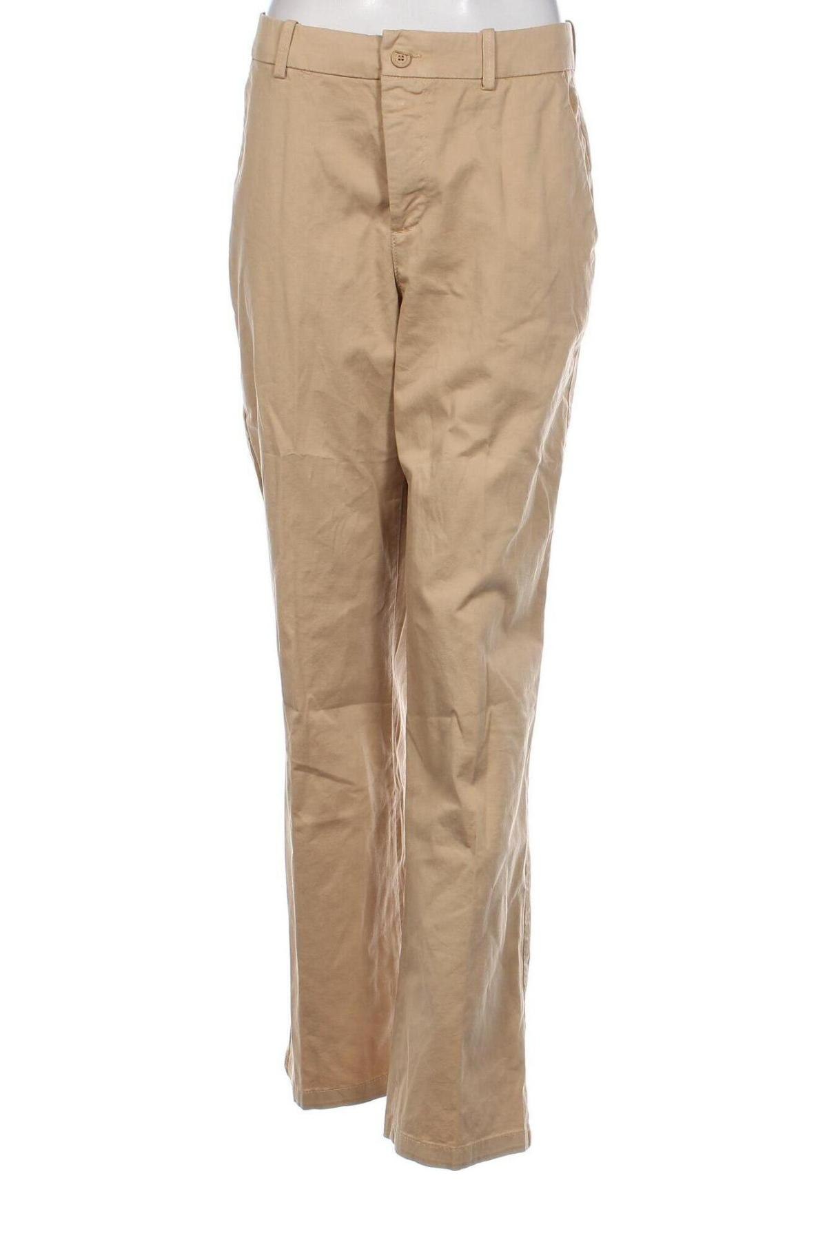 Дамски панталон United Colors Of Benetton, Размер L, Цвят Бежов, Цена 32,55 лв.