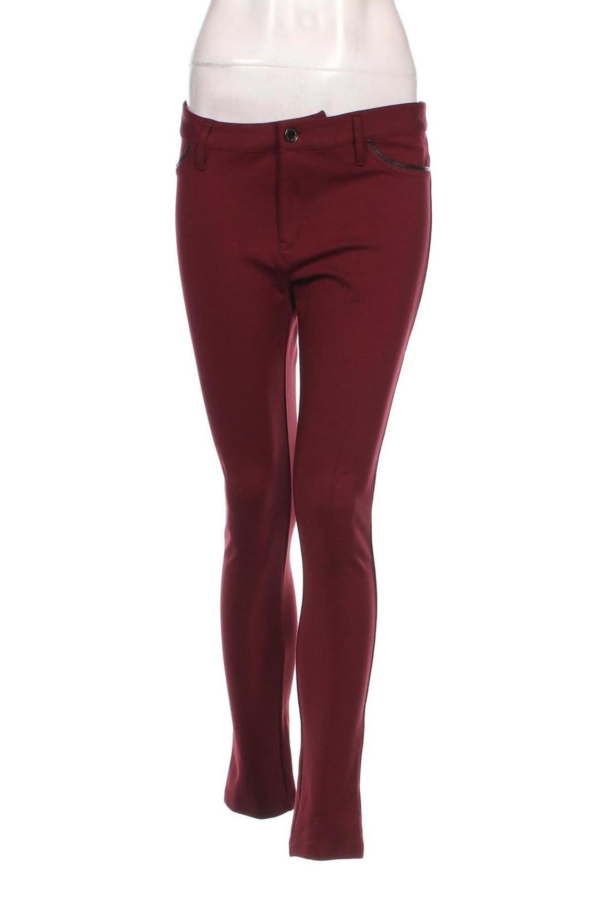 Дамски панталон Yessica, Размер M, Цвят Червен, Цена 9,86 лв.