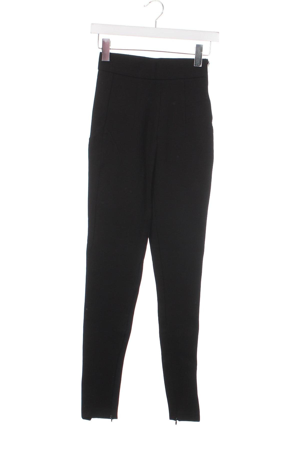 Pantaloni de femei Zara Trafaluc, Mărime XS, Culoare Negru, Preț 39,22 Lei