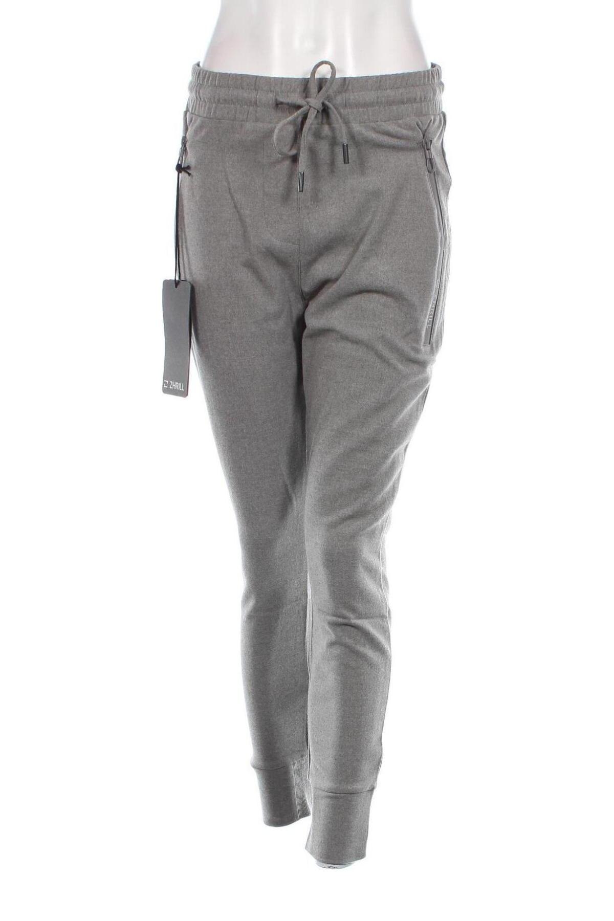 Дамски панталон Zhrill, Размер S, Цвят Сив, Цена 21,39 лв.