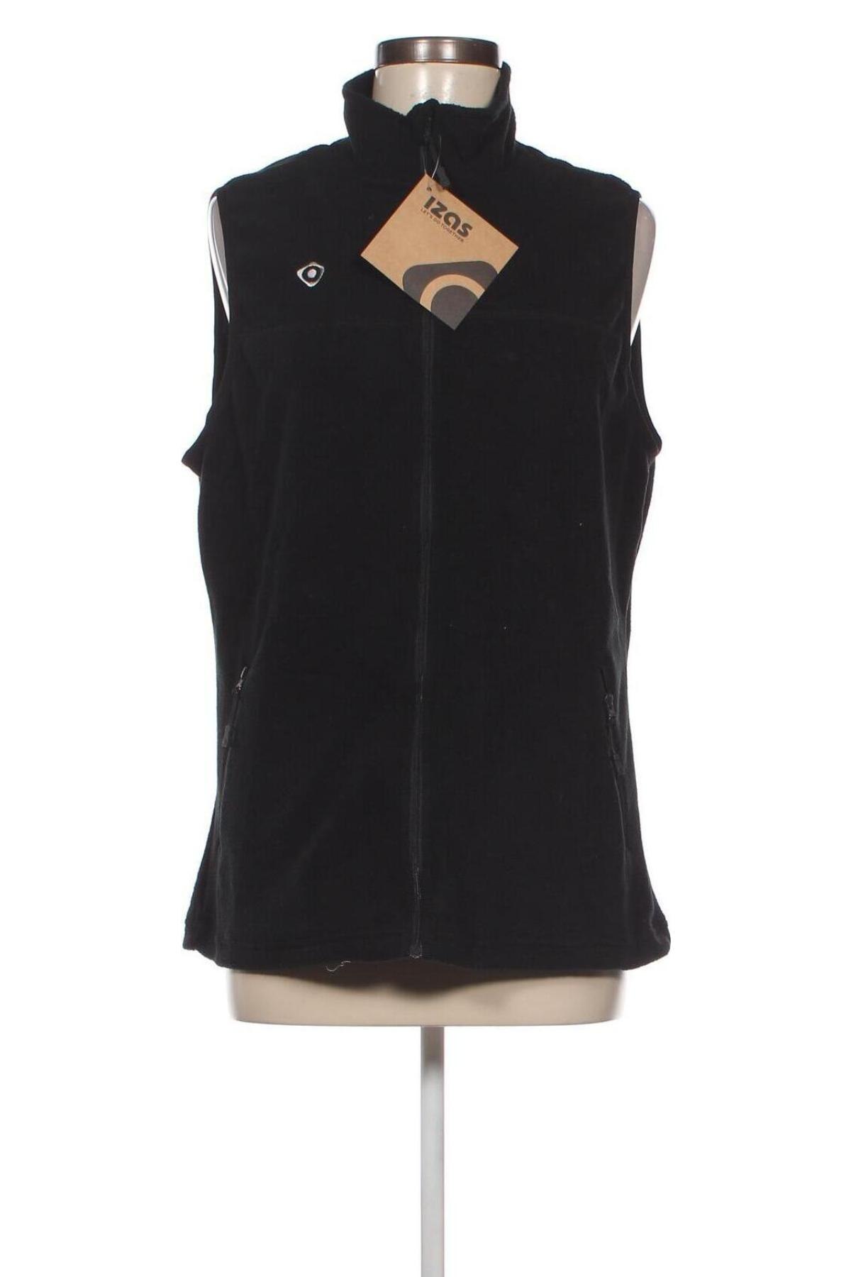 Γυναικείο fleece γιλέκο Izas, Μέγεθος XXL, Χρώμα Μαύρο, Τιμή 13,42 €