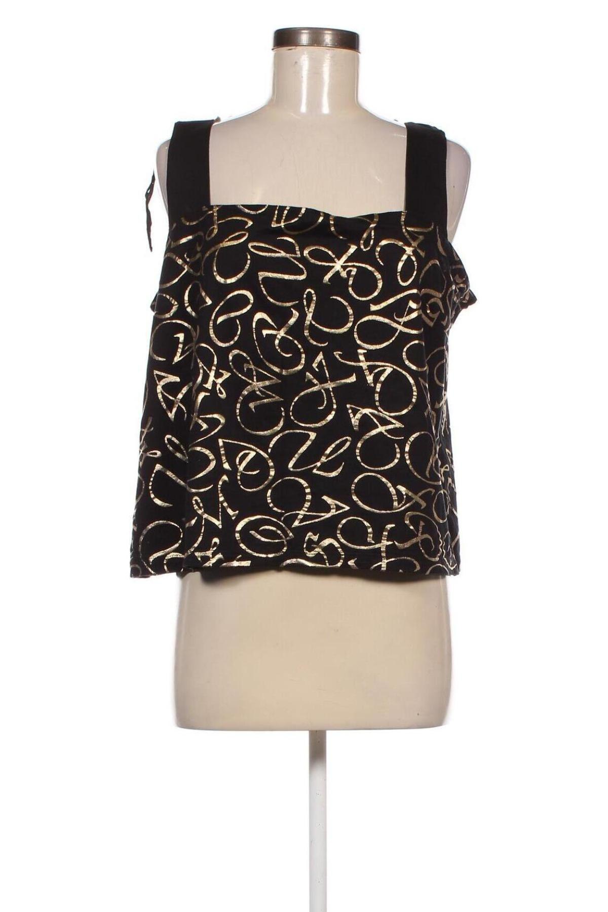 Γυναικείο αμάνικο μπλουζάκι, Μέγεθος XL, Χρώμα Μαύρο, Τιμή 3,79 €