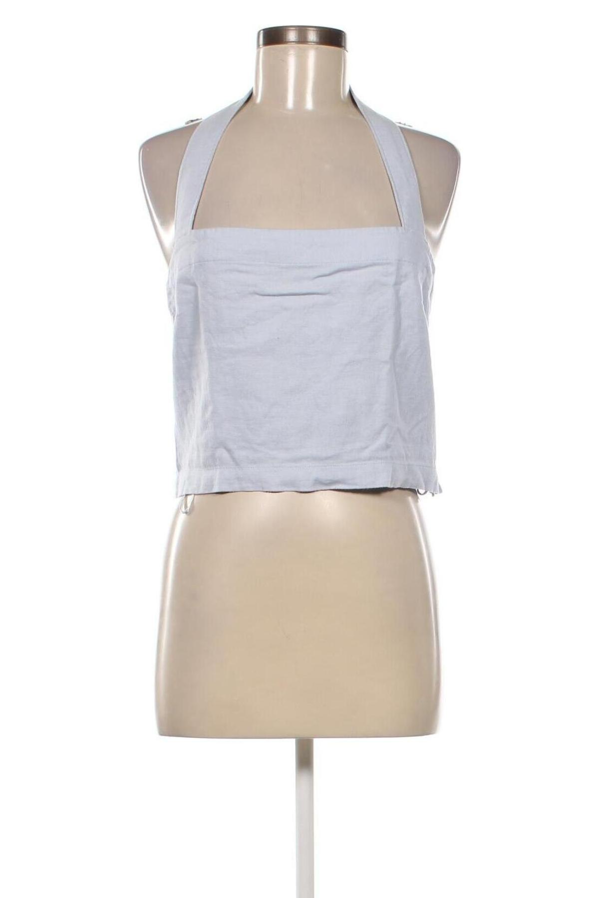 Γυναικείο αμάνικο μπλουζάκι Abercrombie & Fitch, Μέγεθος L, Χρώμα Μπλέ, Τιμή 9,59 €
