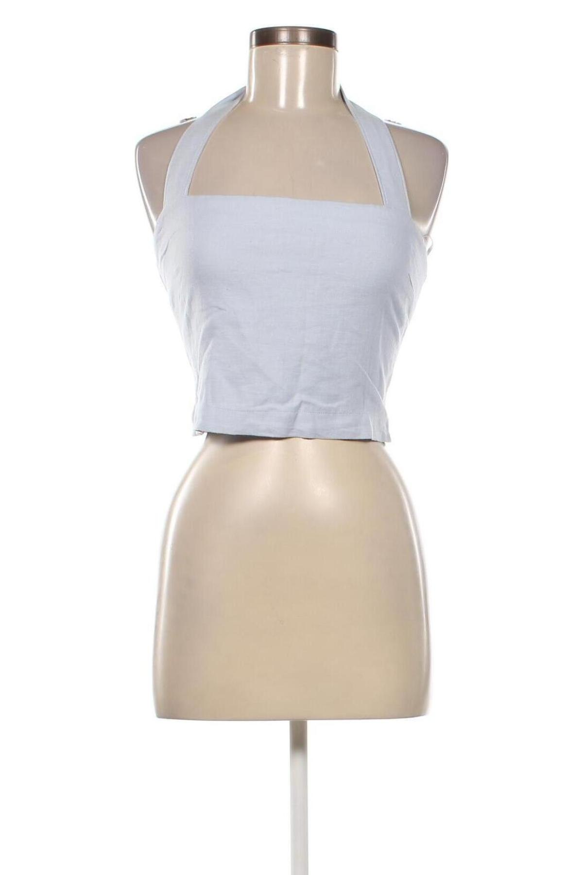 Γυναικείο αμάνικο μπλουζάκι Abercrombie & Fitch, Μέγεθος S, Χρώμα Μπλέ, Τιμή 16,30 €