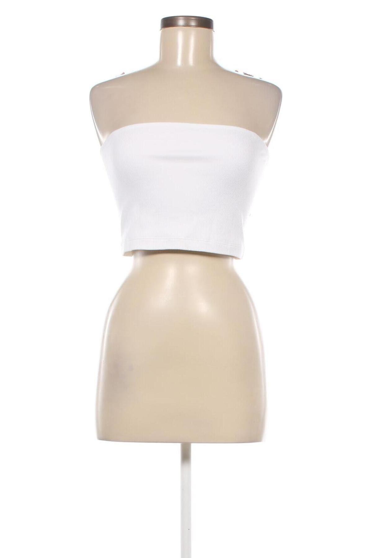 Γυναικείο αμάνικο μπλουζάκι Abercrombie & Fitch, Μέγεθος XL, Χρώμα Λευκό, Τιμή 16,30 €