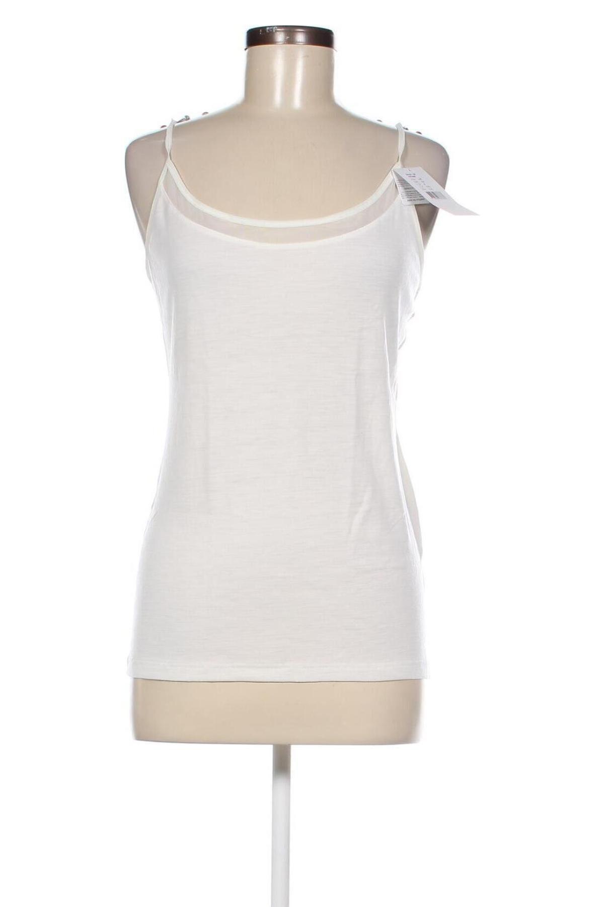 Damska koszulka na ramiączkach Chantelle, Rozmiar XL, Kolor Biały, Cena 82,63 zł