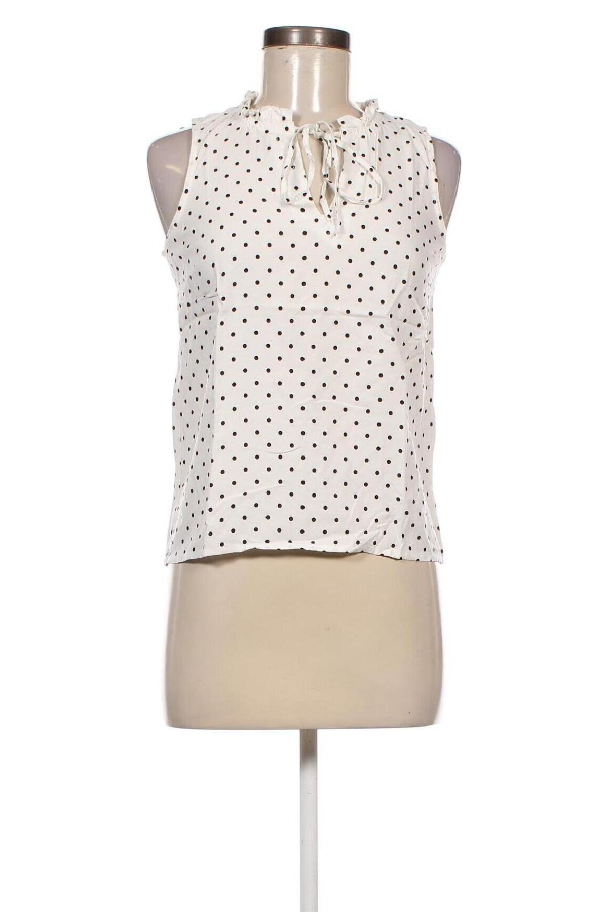 Γυναικείο αμάνικο μπλουζάκι Cropp, Μέγεθος S, Χρώμα Λευκό, Τιμή 7,22 €