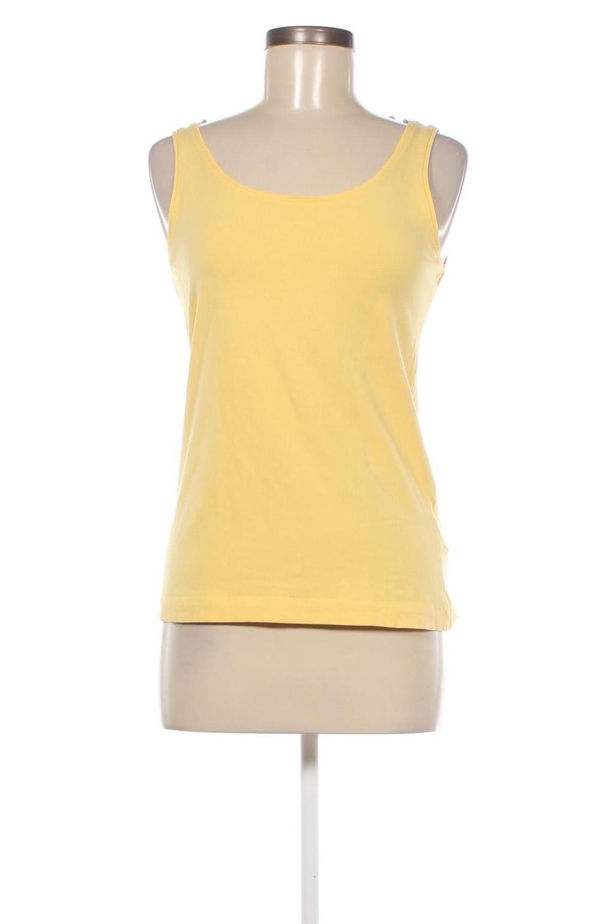 Γυναικείο αμάνικο μπλουζάκι H&M L.O.G.G., Μέγεθος M, Χρώμα Κίτρινο, Τιμή 3,78 €