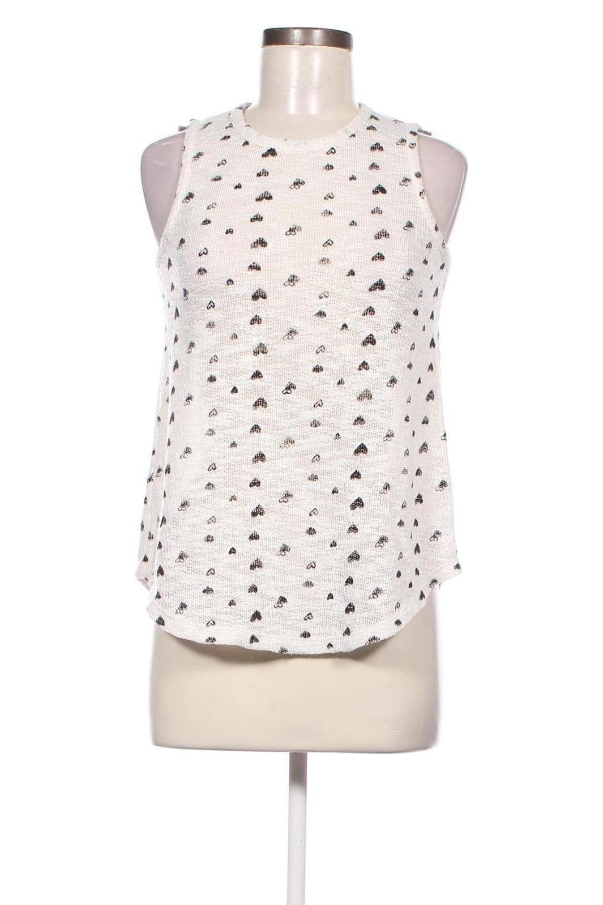 Γυναικείο αμάνικο μπλουζάκι Haily`s, Μέγεθος M, Χρώμα Λευκό, Τιμή 1,65 €