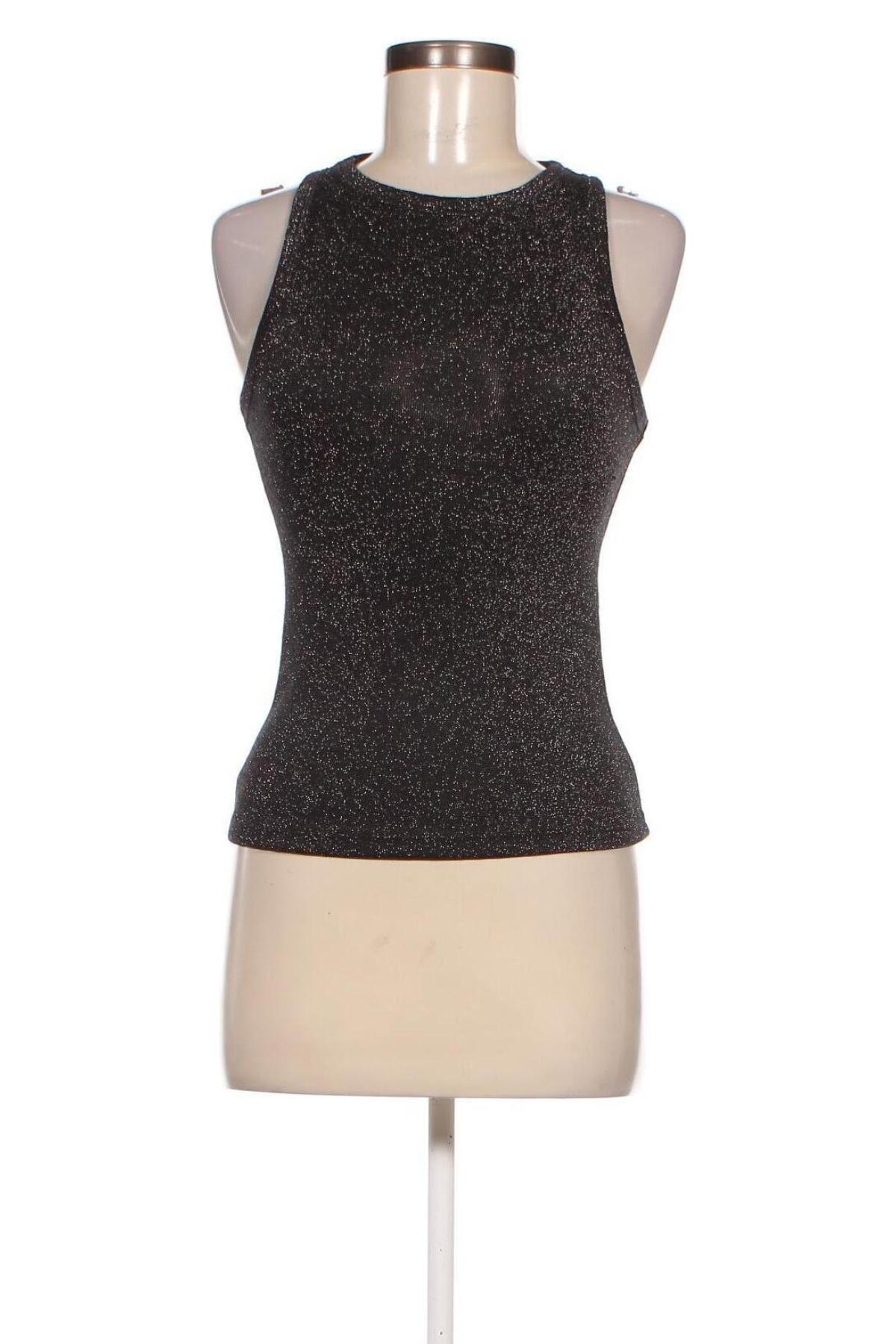 Γυναικείο αμάνικο μπλουζάκι Kookai, Μέγεθος S, Χρώμα Μαύρο, Τιμή 4,79 €