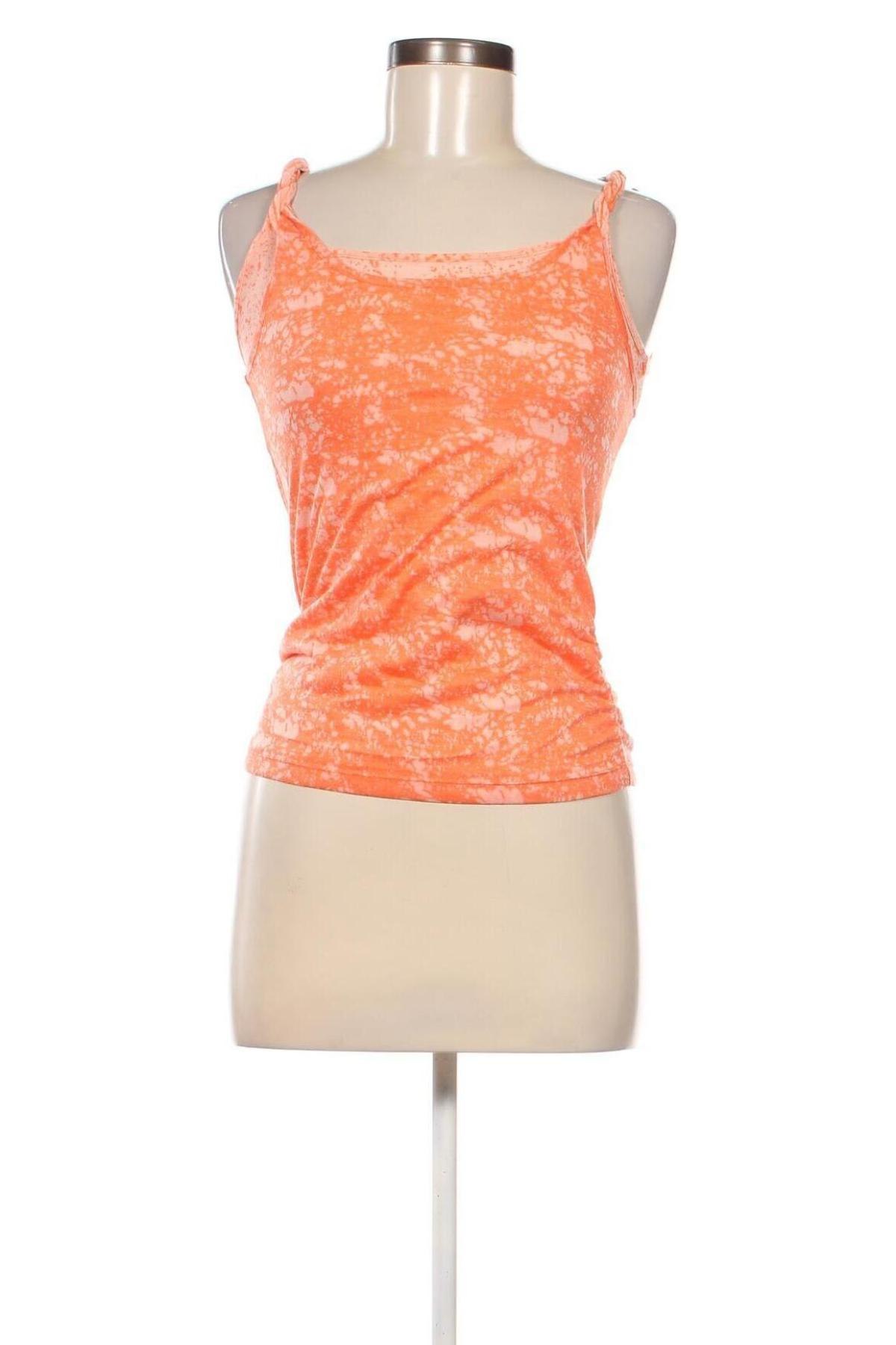 Γυναικείο αμάνικο μπλουζάκι Manoukian, Μέγεθος XS, Χρώμα Πορτοκαλί, Τιμή 17,26 €