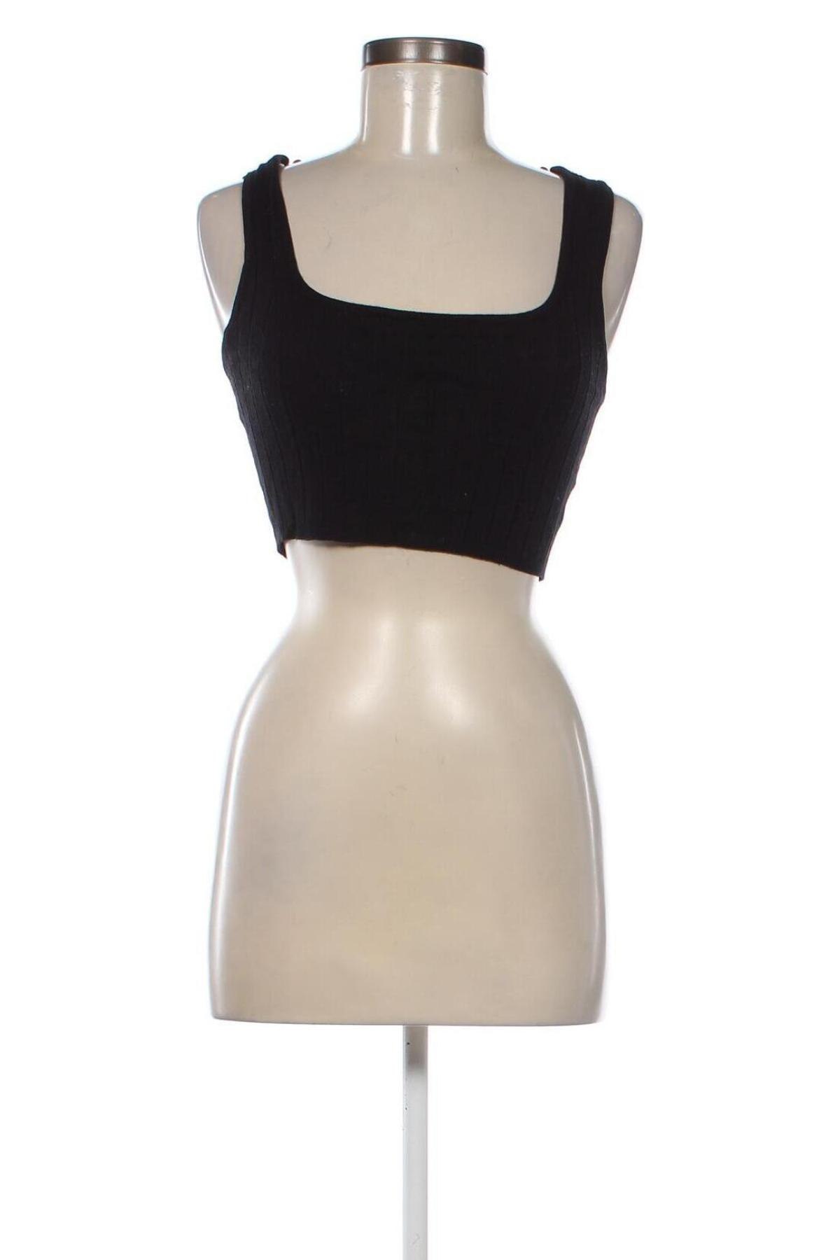 Γυναικείο αμάνικο μπλουζάκι Moocci, Μέγεθος M, Χρώμα Μαύρο, Τιμή 8,04 €