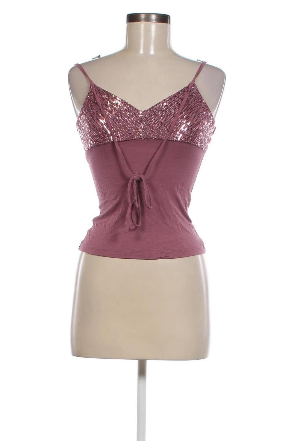 Γυναικείο αμάνικο μπλουζάκι Motivi, Μέγεθος S, Χρώμα Ρόζ , Τιμή 10,86 €