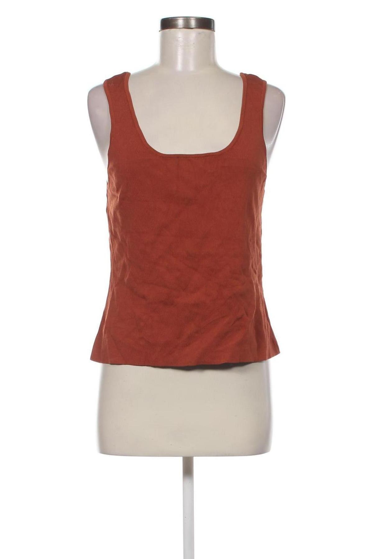 Γυναικείο αμάνικο μπλουζάκι Preview, Μέγεθος XL, Χρώμα Καφέ, Τιμή 2,25 €