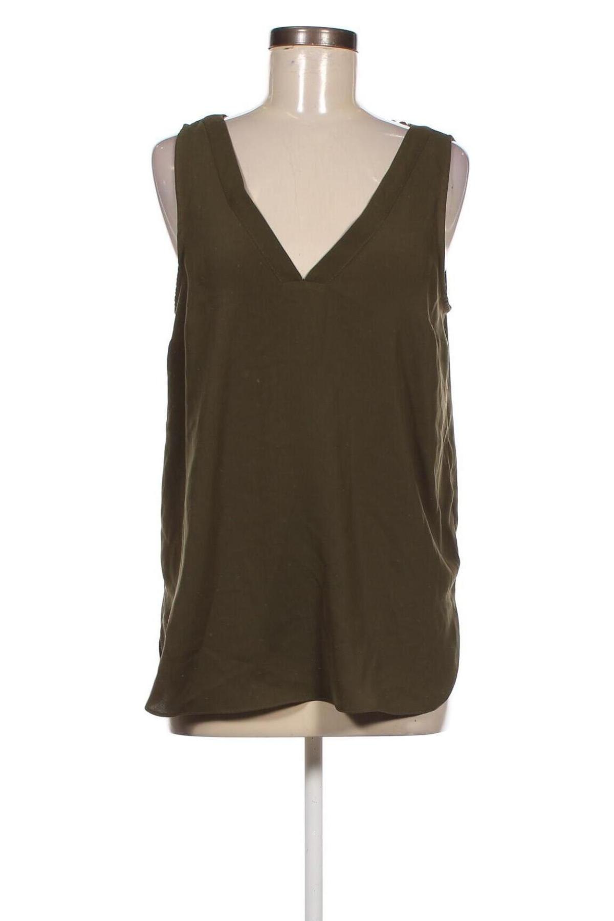 Γυναικείο αμάνικο μπλουζάκι River Island, Μέγεθος S, Χρώμα Πράσινο, Τιμή 7,41 €