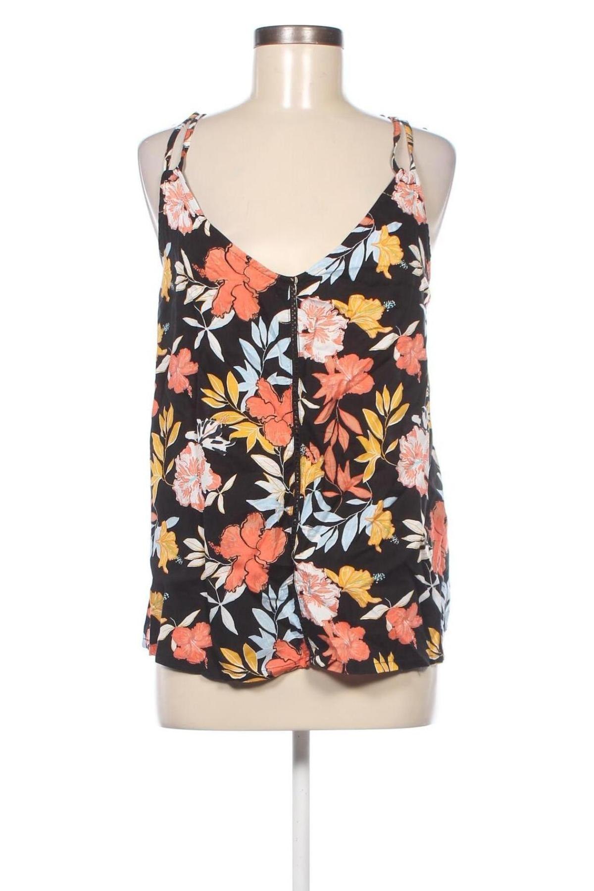 Γυναικείο αμάνικο μπλουζάκι Roxy, Μέγεθος L, Χρώμα Πολύχρωμο, Τιμή 15,98 €