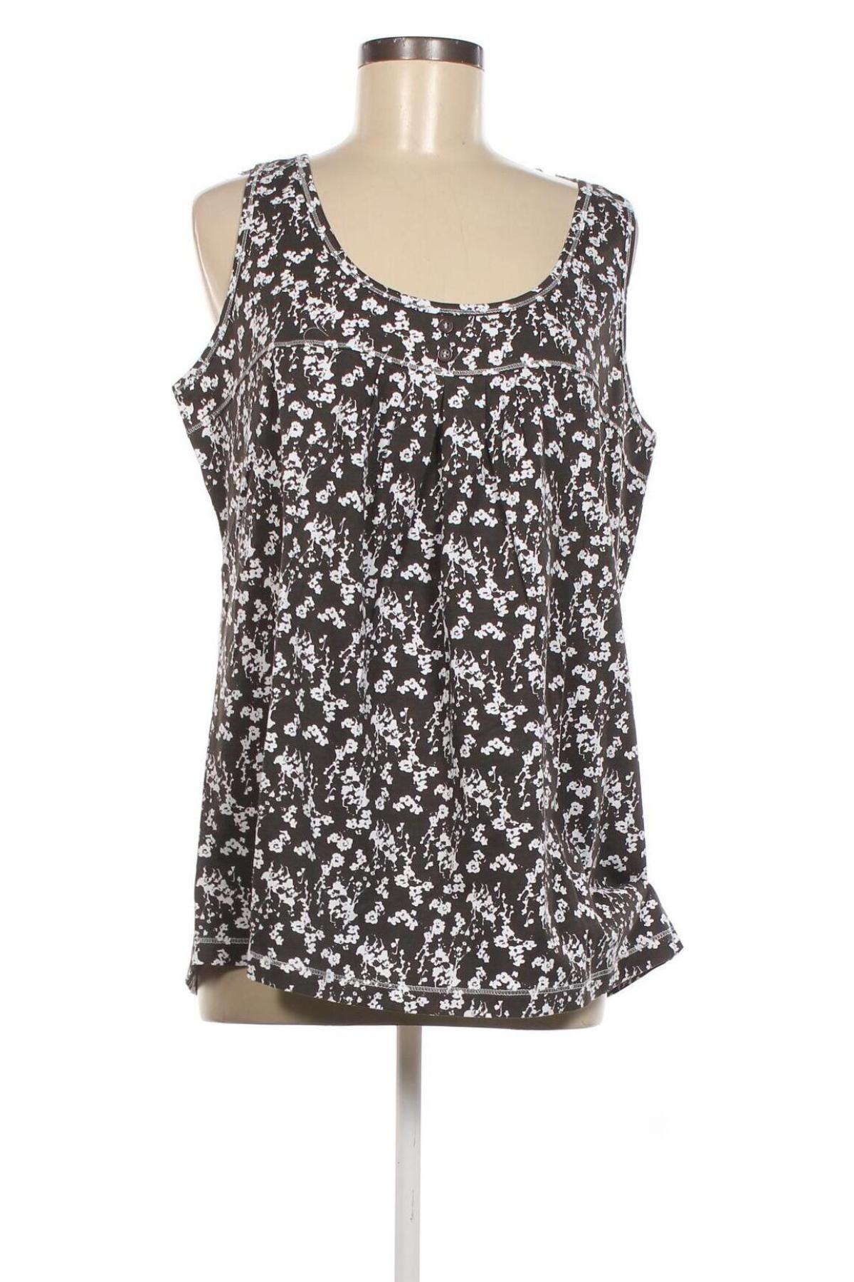 Γυναικείο αμάνικο μπλουζάκι Sheego, Μέγεθος XL, Χρώμα Πολύχρωμο, Τιμή 7,19 €