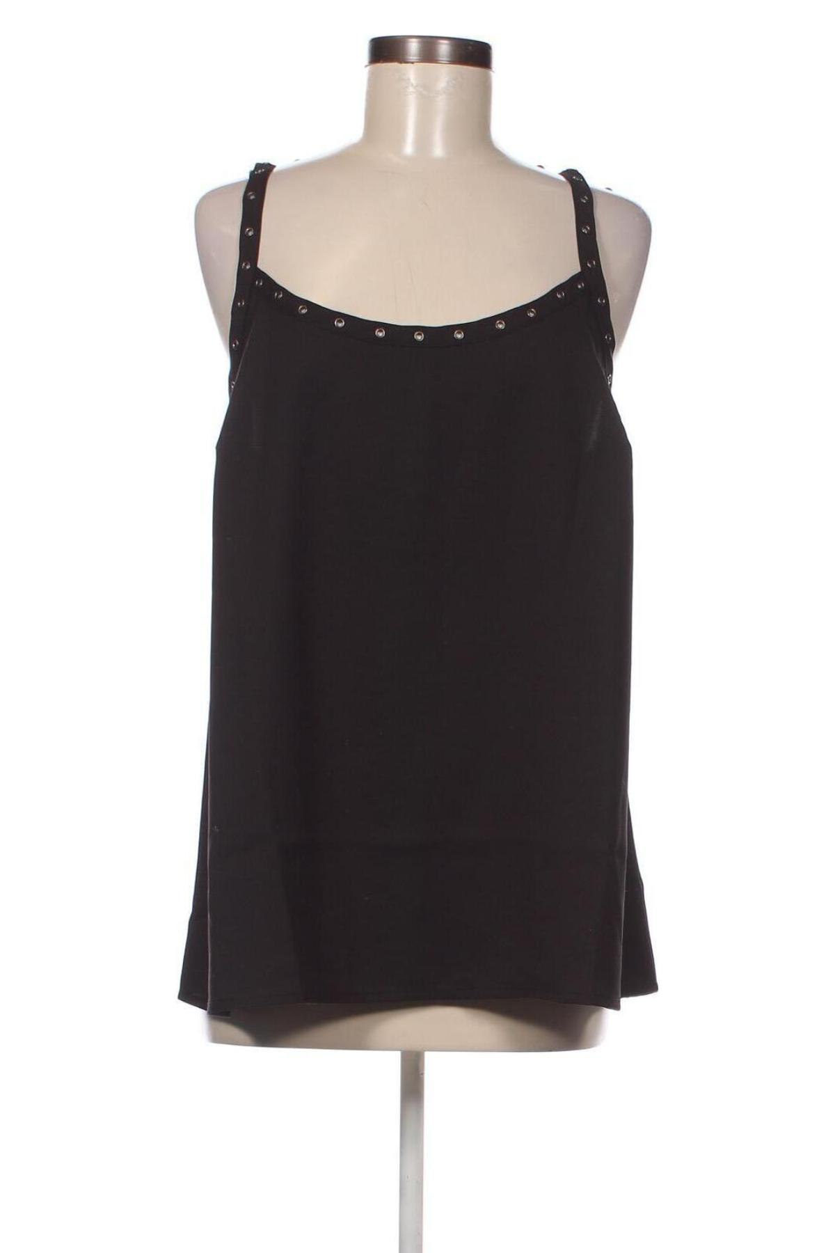 Γυναικείο αμάνικο μπλουζάκι Simply Be, Μέγεθος L, Χρώμα Μαύρο, Τιμή 10,74 €