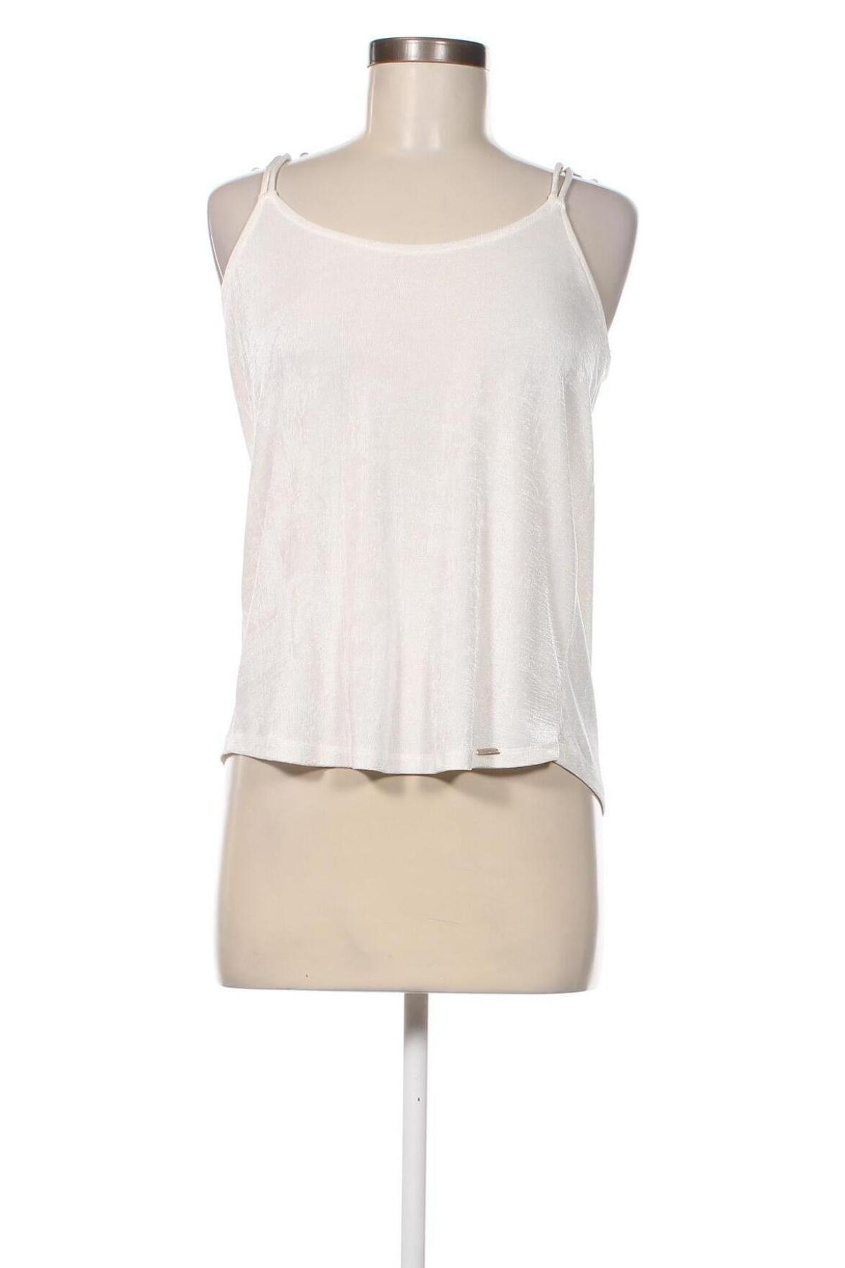 Γυναικείο αμάνικο μπλουζάκι Toi & Moi, Μέγεθος L, Χρώμα Λευκό, Τιμή 3,65 €