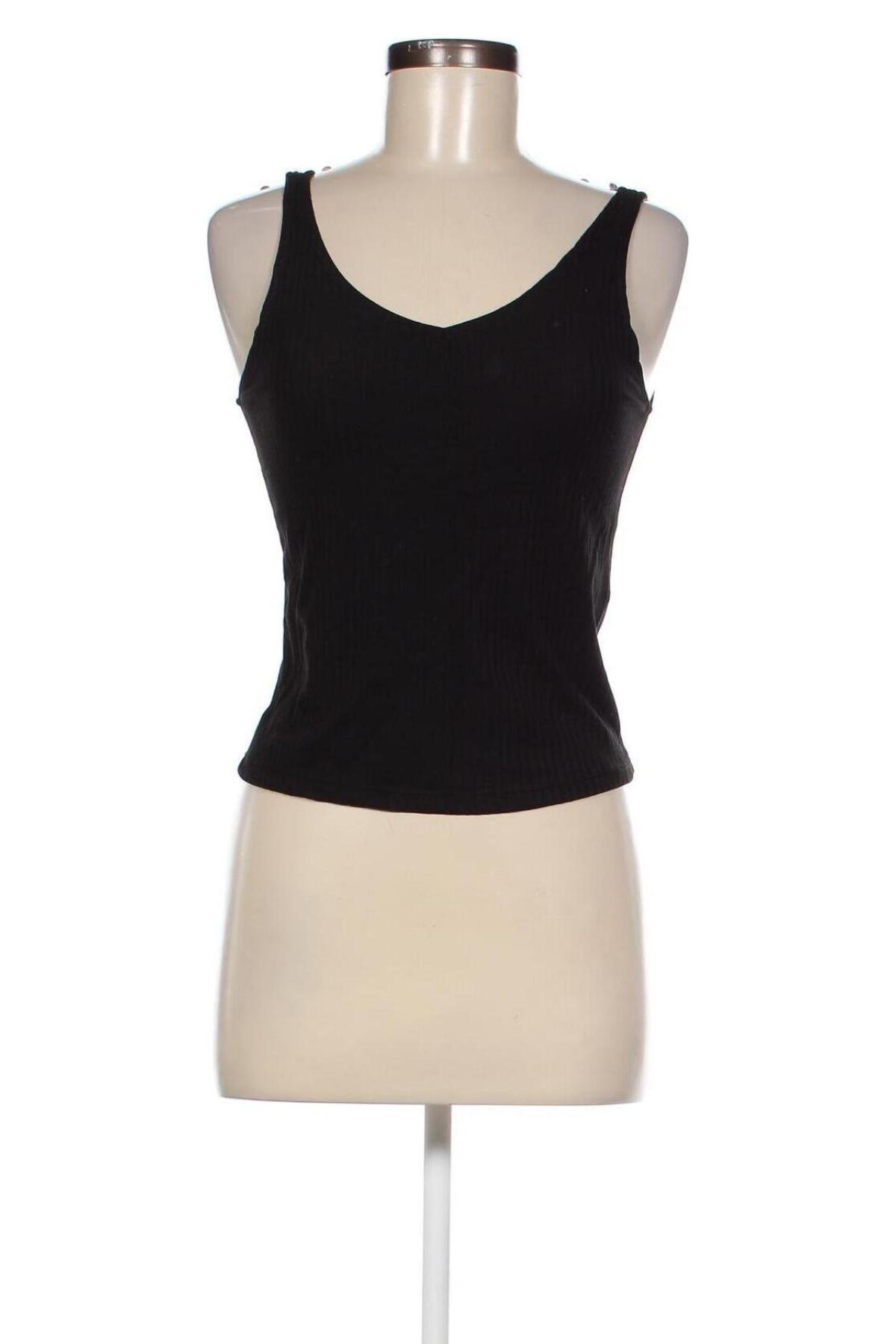 Γυναικείο αμάνικο μπλουζάκι Trendyol, Μέγεθος S, Χρώμα Μαύρο, Τιμή 4,95 €