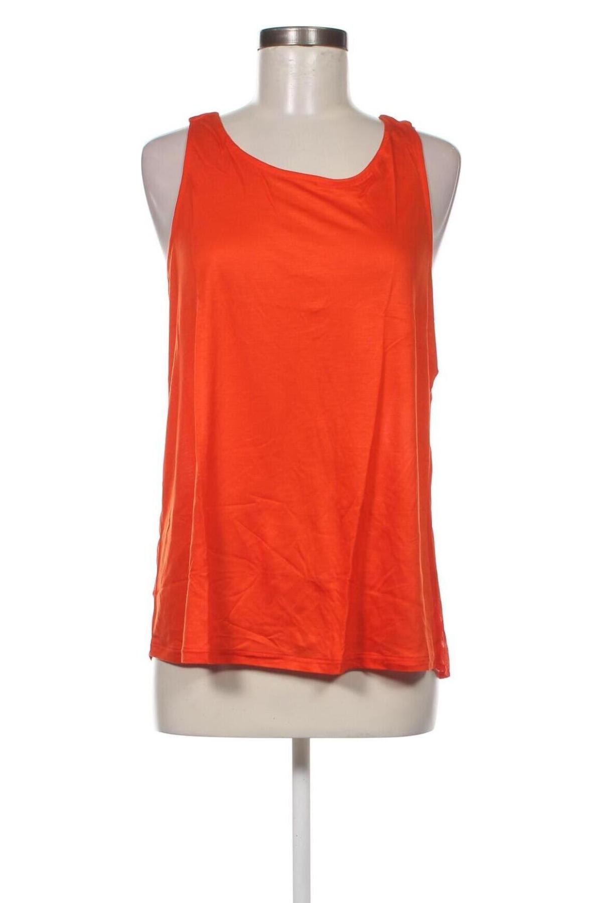 Γυναικείο αμάνικο μπλουζάκι United Colors Of Benetton, Μέγεθος S, Χρώμα Πορτοκαλί, Τιμή 4,95 €
