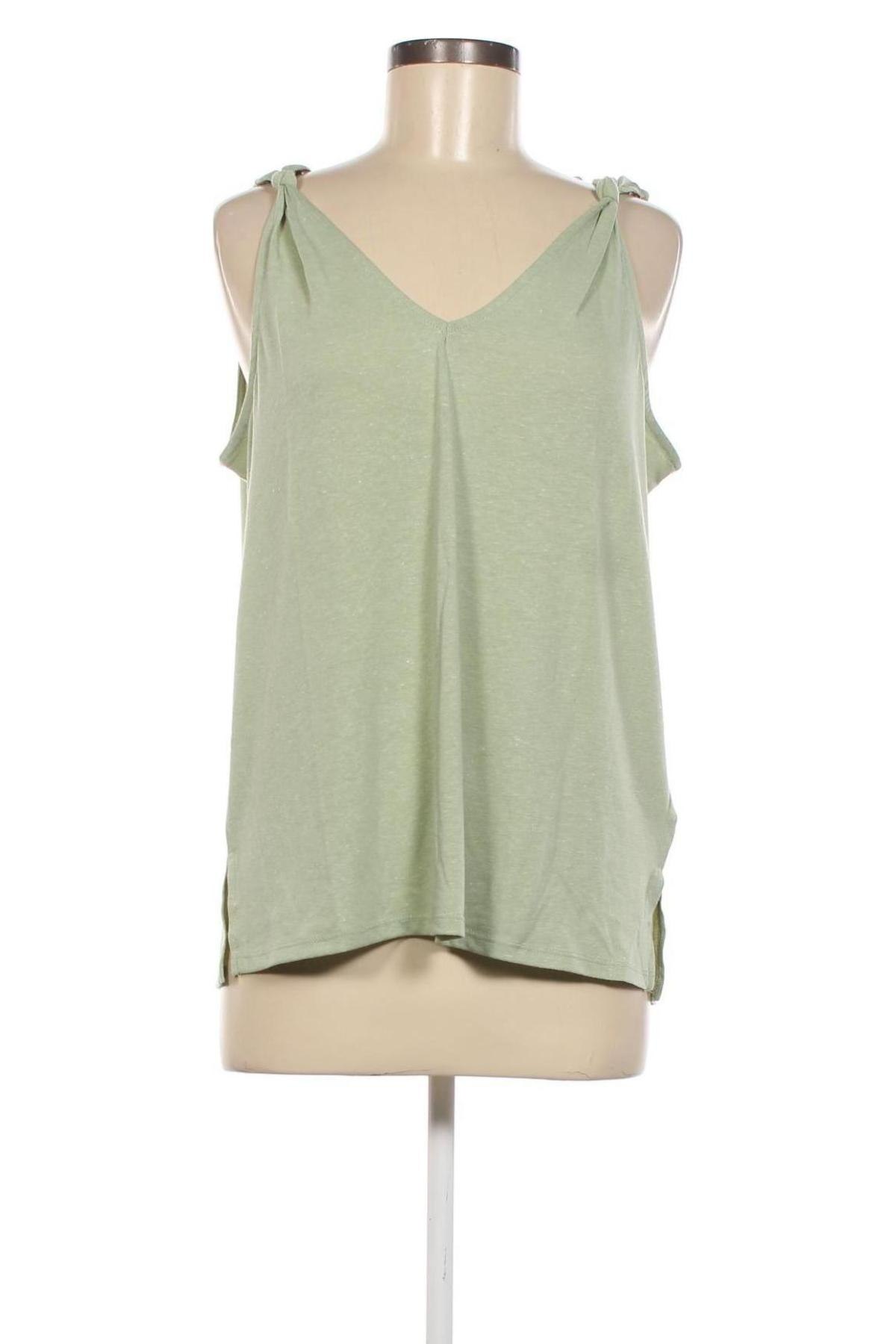 Γυναικείο αμάνικο μπλουζάκι Vero Moda, Μέγεθος XL, Χρώμα Πράσινο, Τιμή 5,27 €